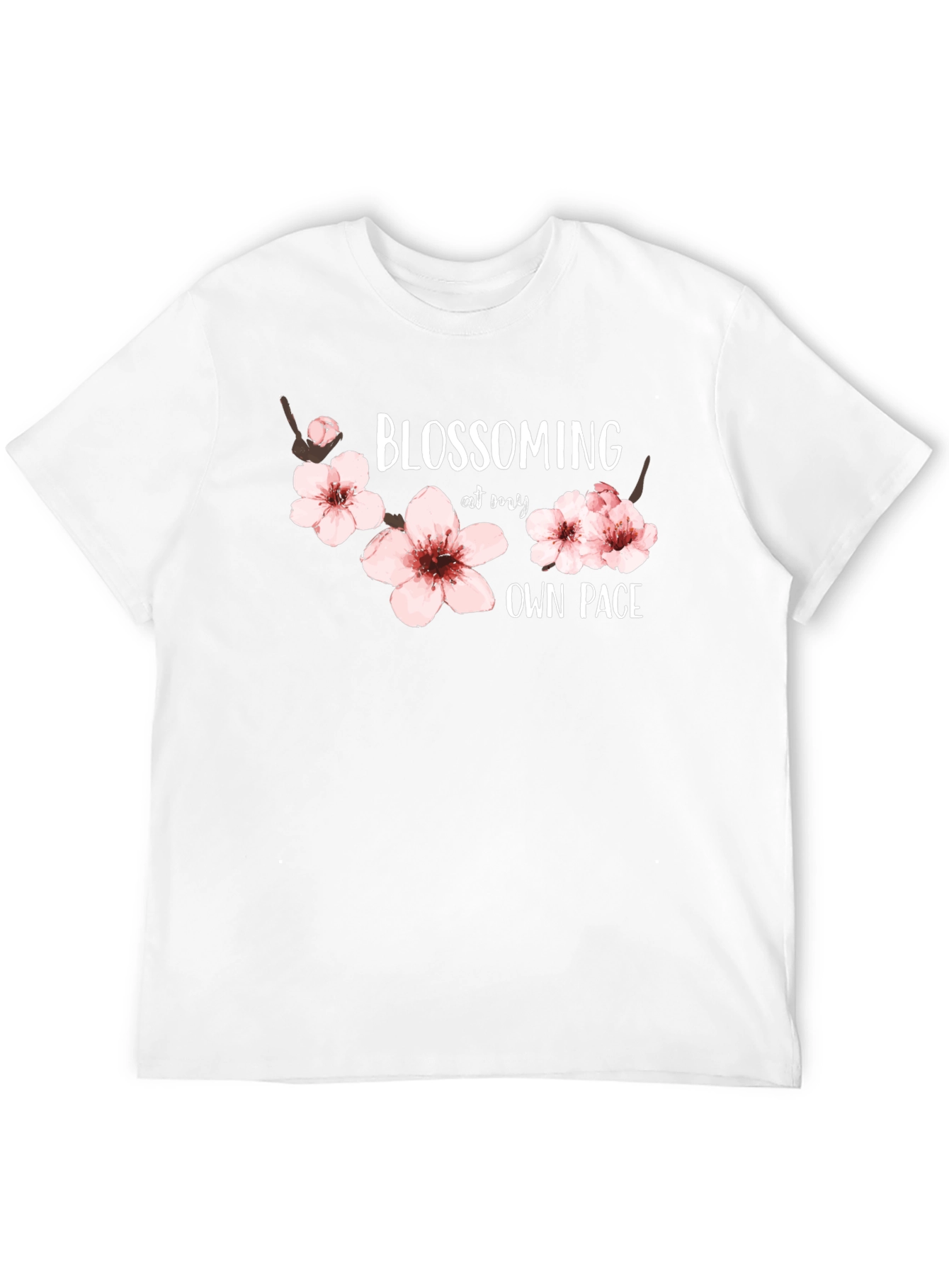 Blossoming At My Own Pace Graphic Tee