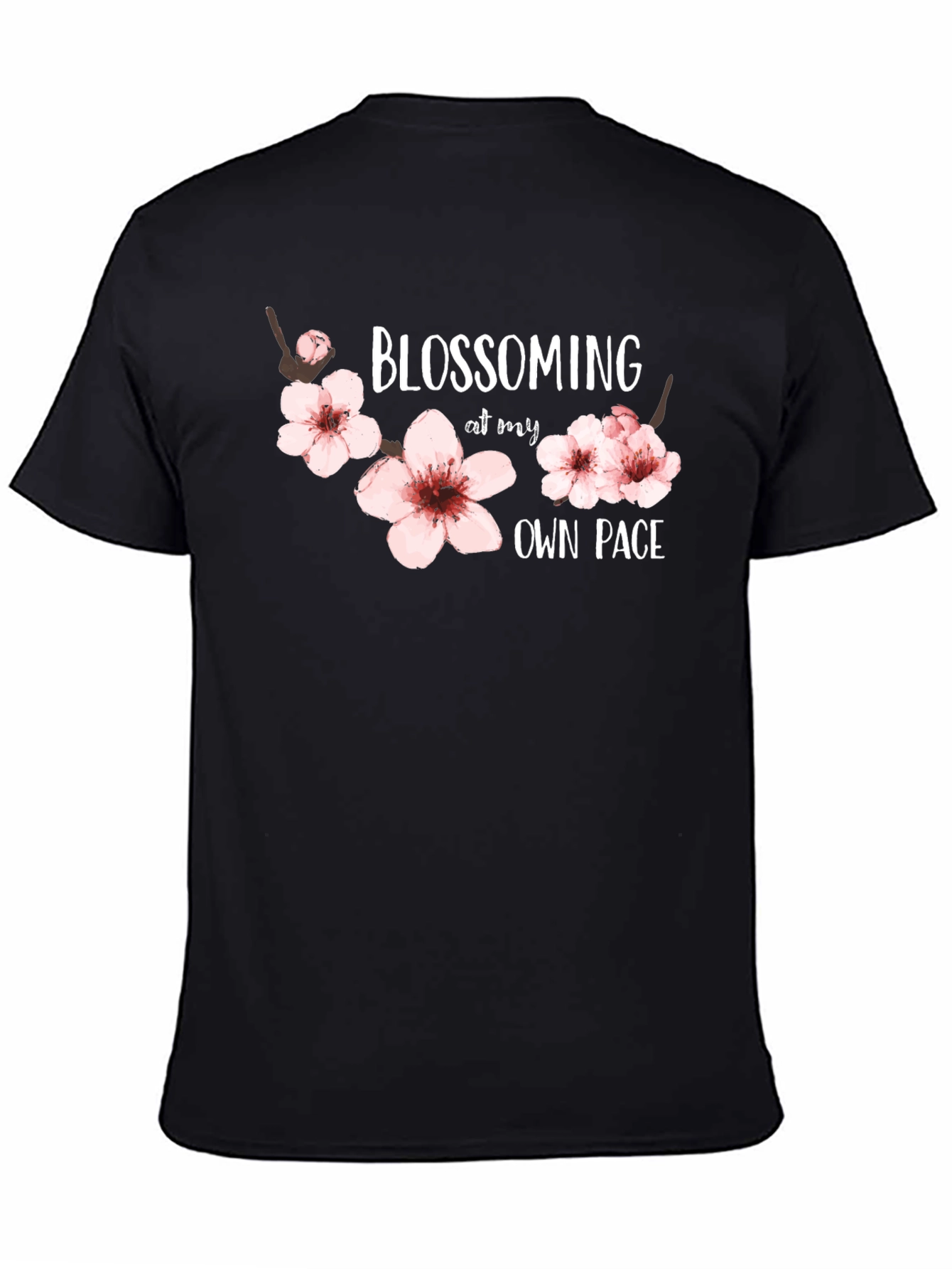 Blossoming At My Own Pace Graphic Tee