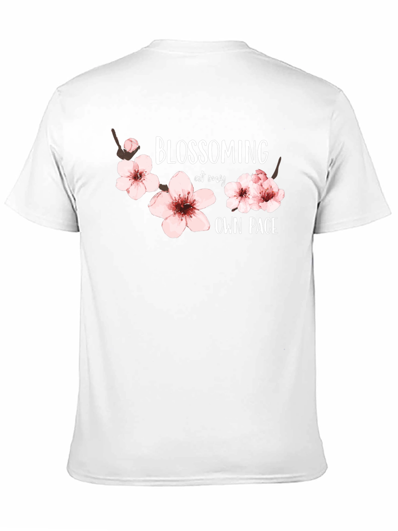 Blossoming At My Own Pace Graphic Tee