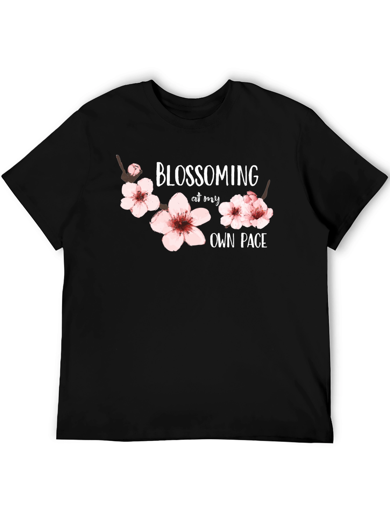 Blossoming At My Own Pace Graphic Tee