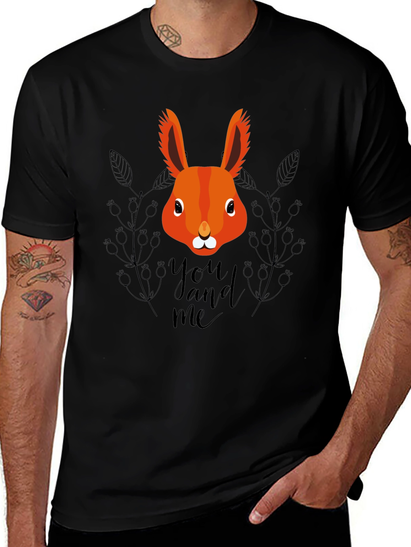 Squirrel You and Me T-Shirt