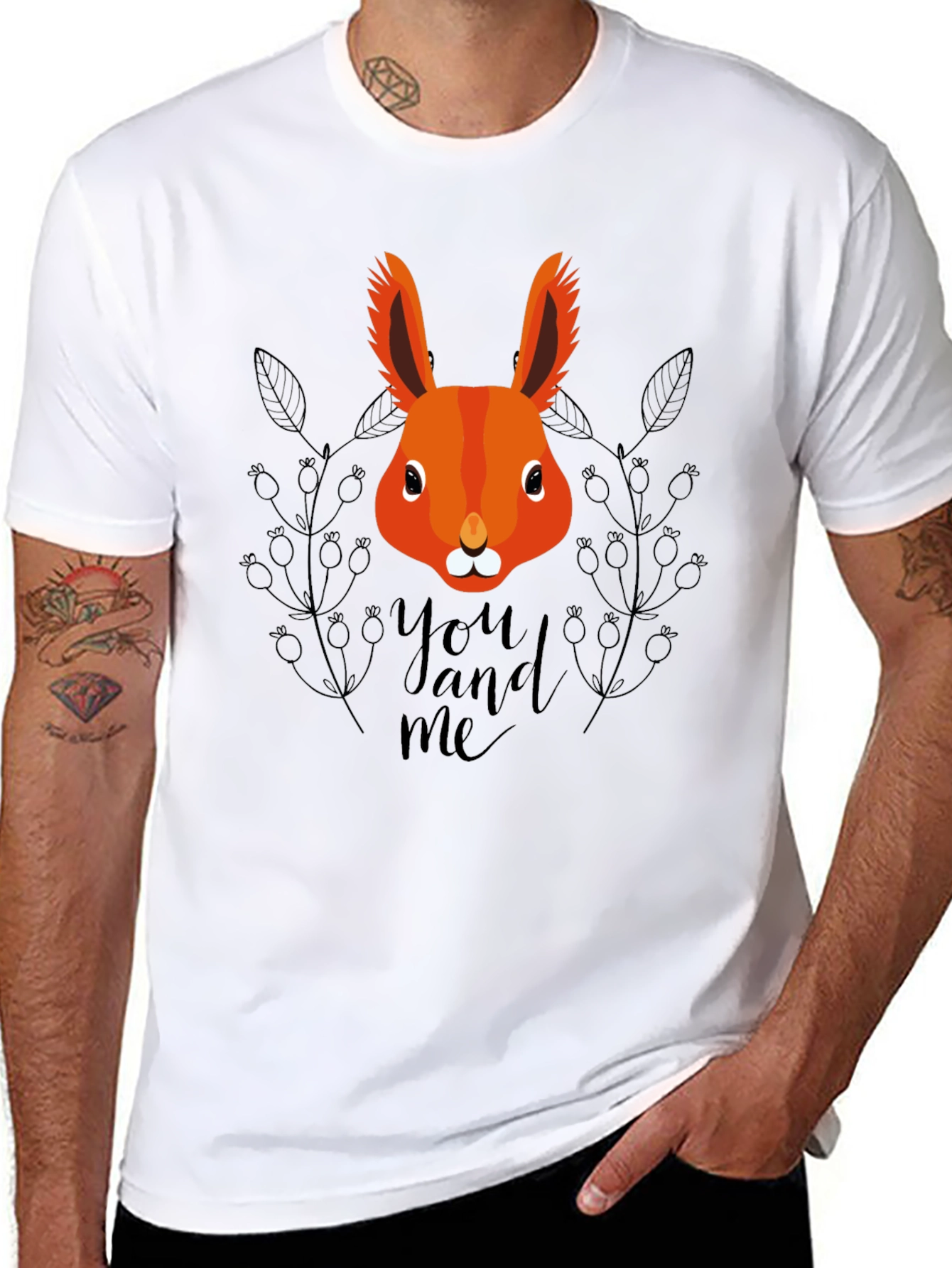 Squirrel You and Me T-Shirt