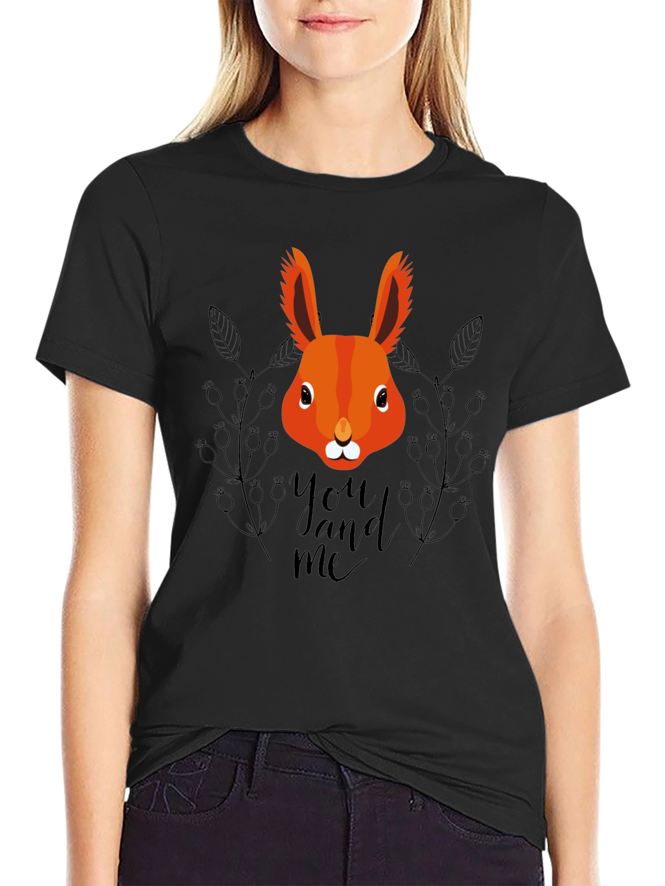 Squirrel You and Me T-Shirt