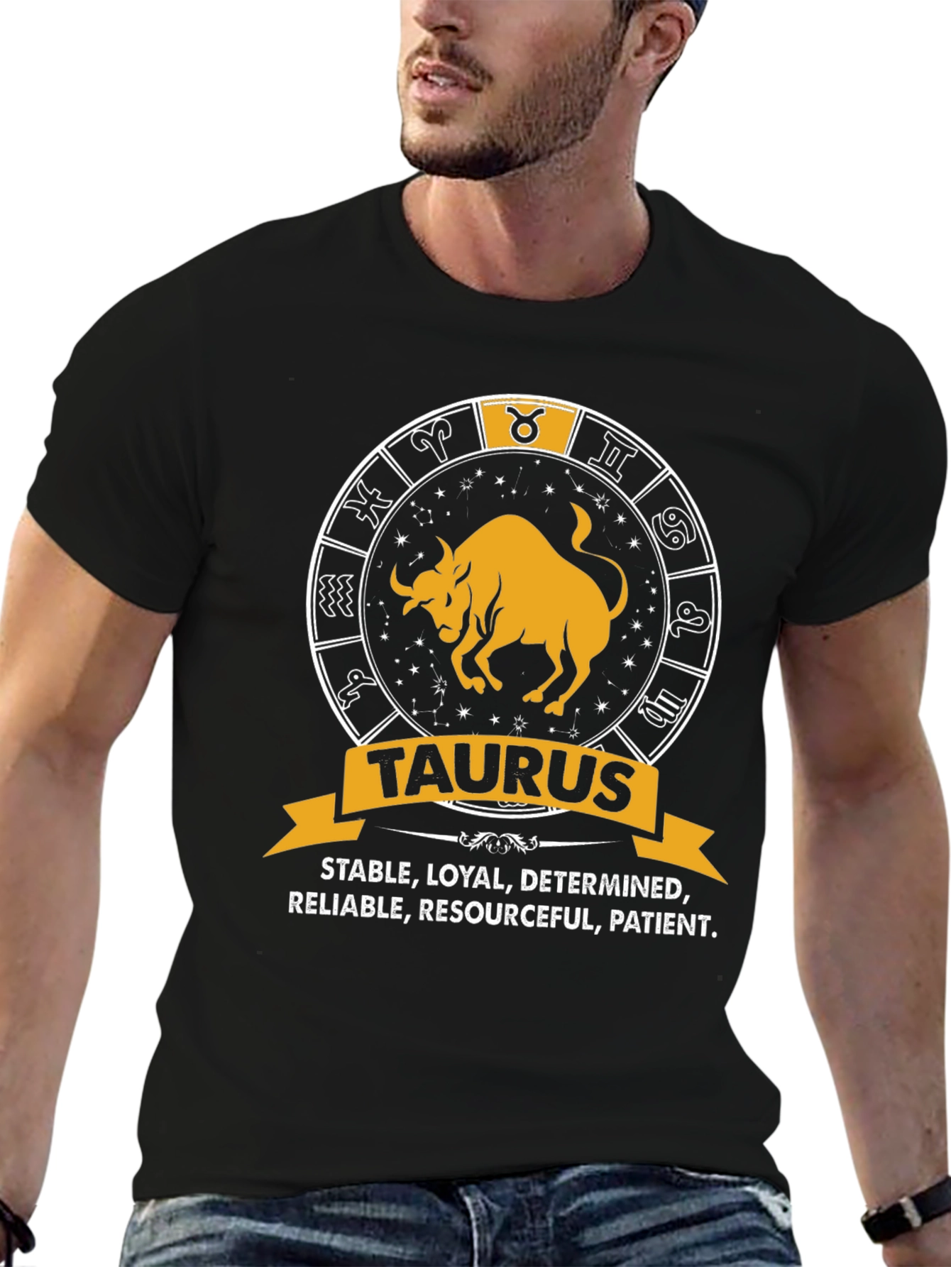 Taurus Zodiac Sign T-Shirt Birthday Gift