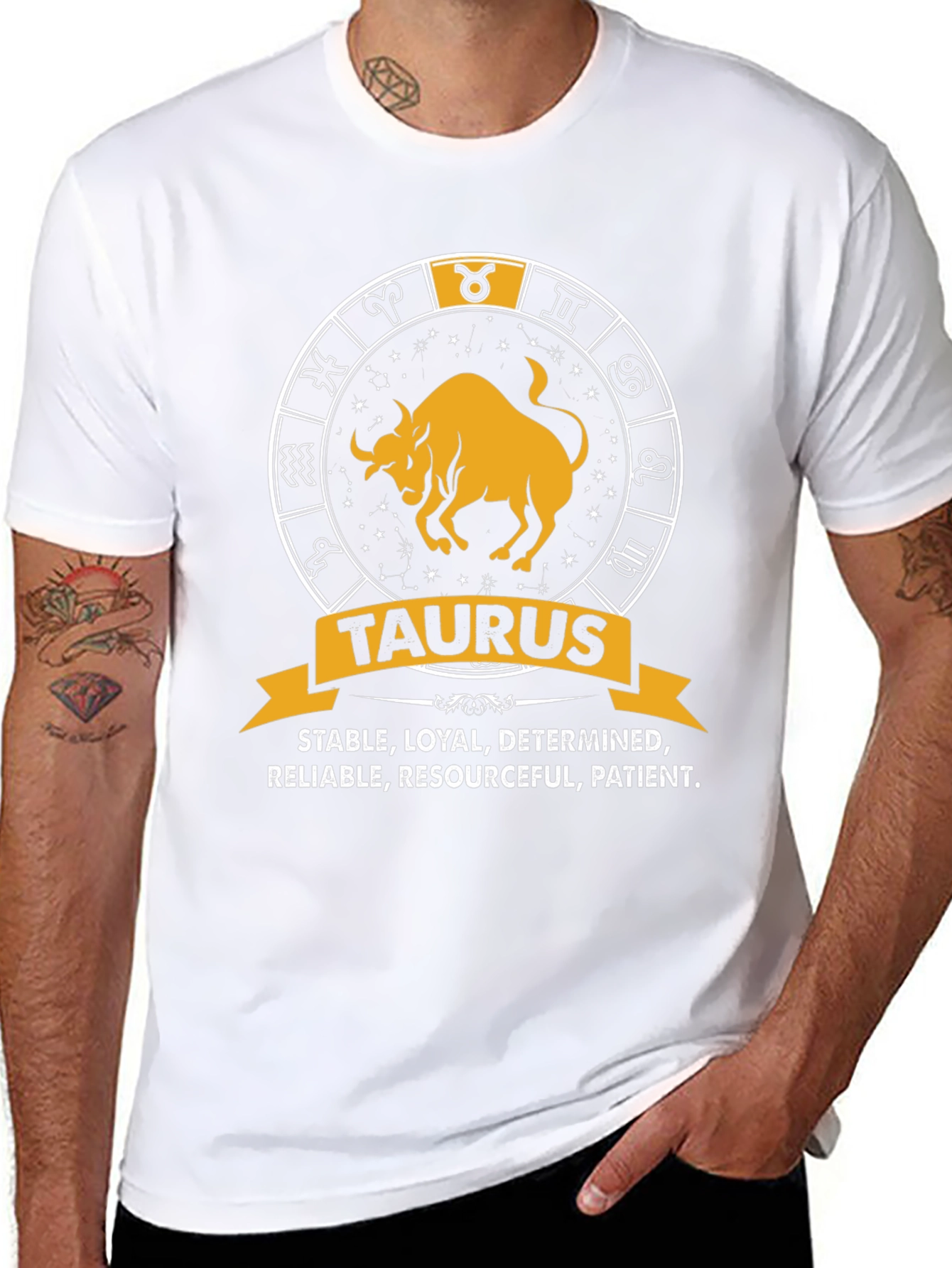 Taurus Zodiac Sign T-Shirt Birthday Gift