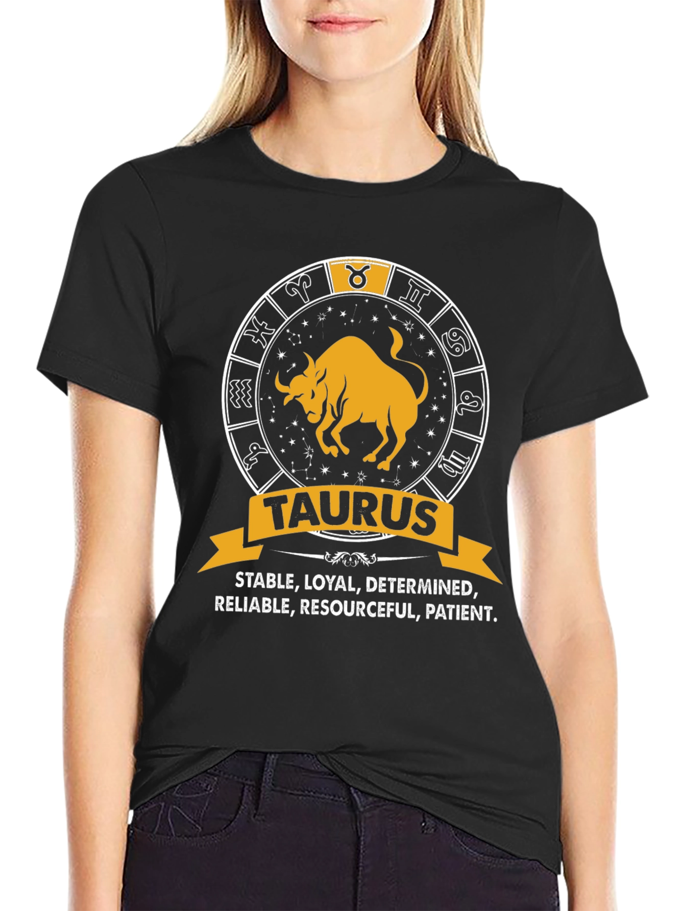 Taurus Zodiac Sign T-Shirt Birthday Gift