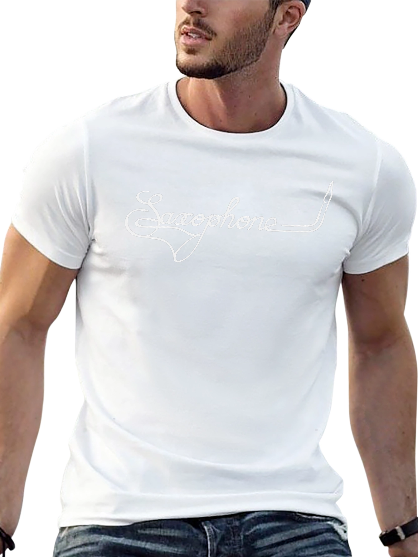 Saxophone Instrument T-Shirt Musician Tee
