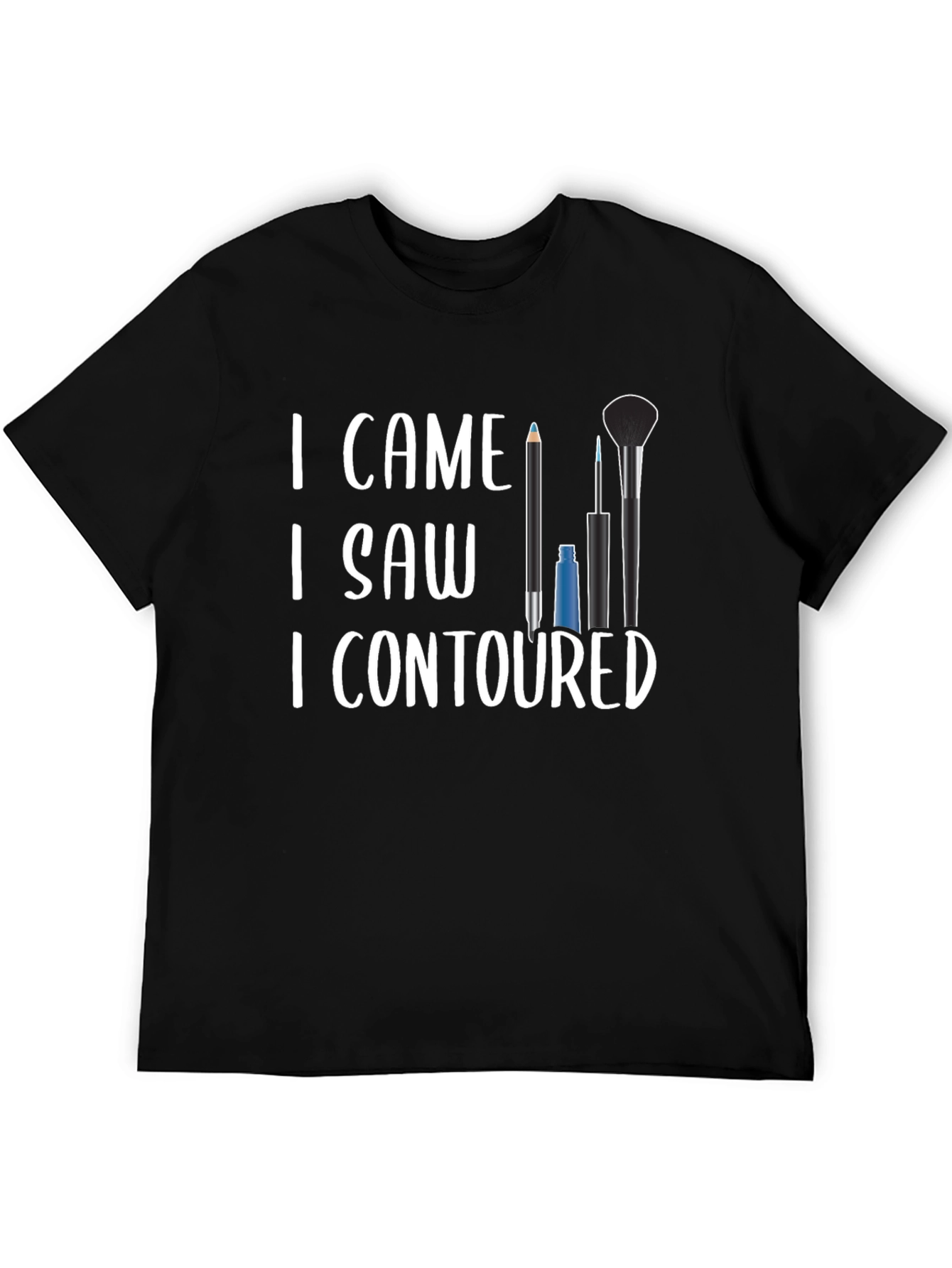 I Came I Saw I Contoured Graphic Tee