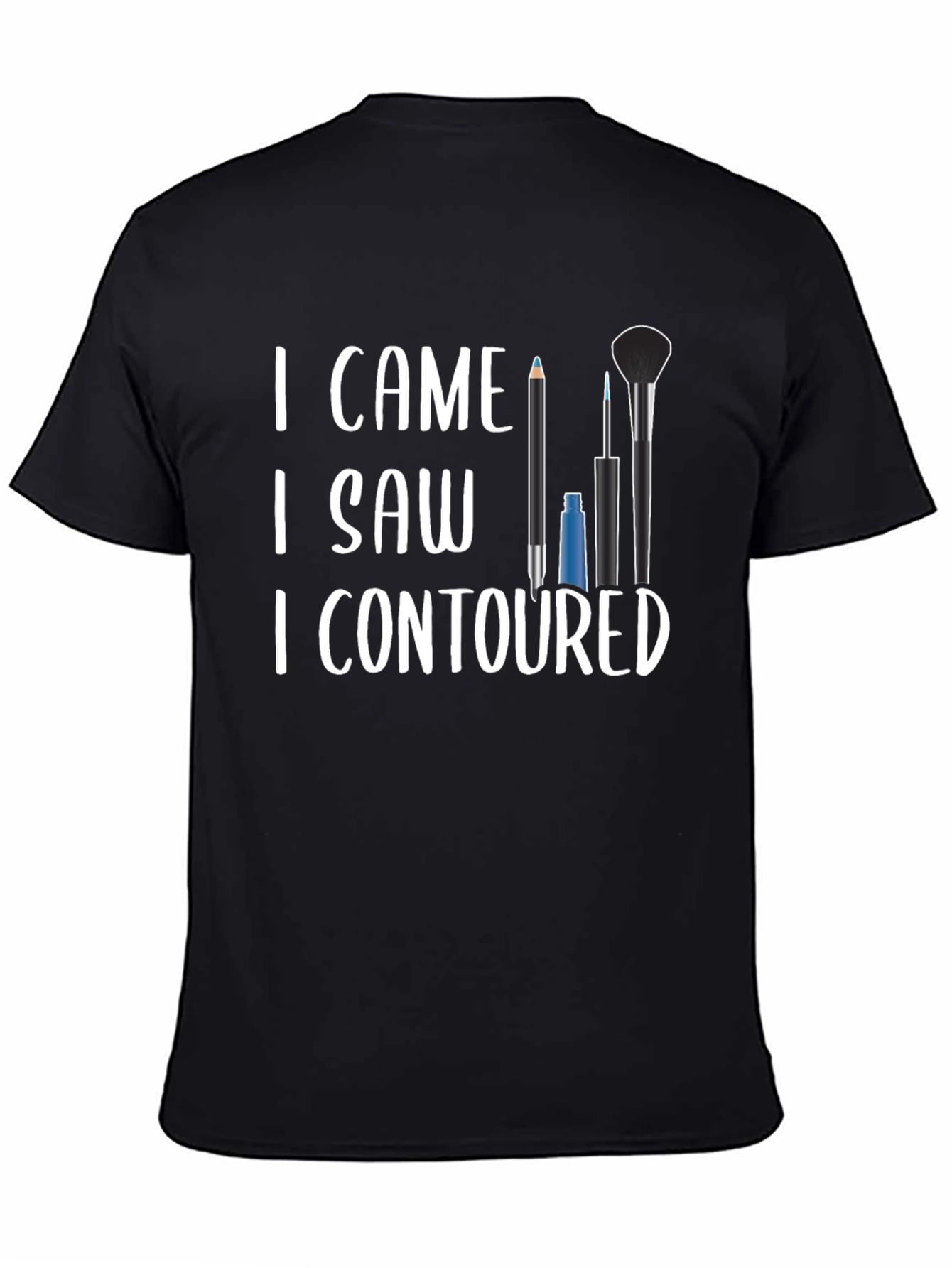 I Came I Saw I Contoured Graphic Tee