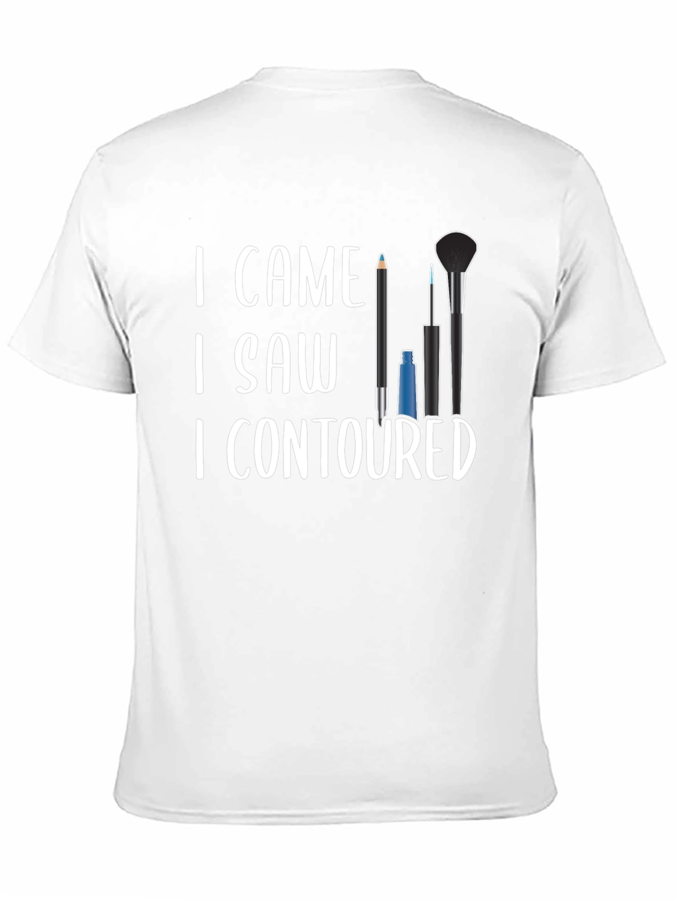 I Came I Saw I Contoured Graphic Tee