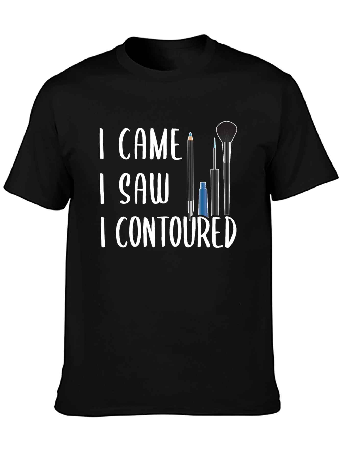 I Came I Saw I Contoured Graphic Tee