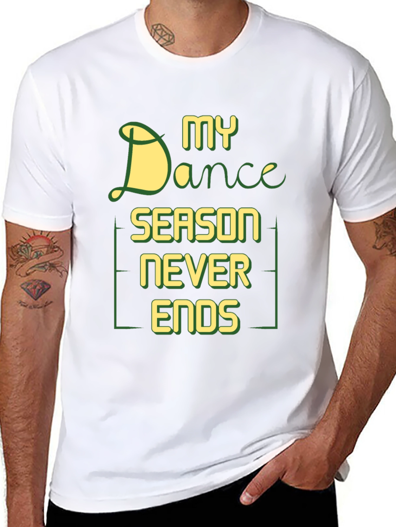 Dance Season Never Ends Graphic Tee
