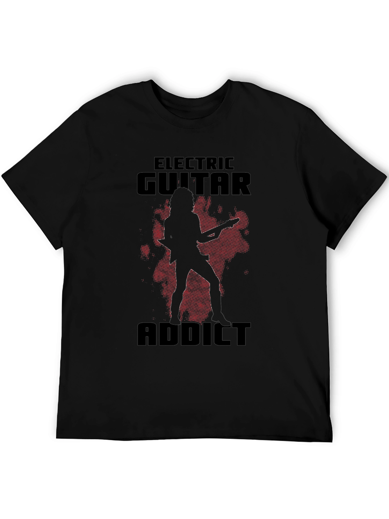 Electric Guitar Addict Graphic T-Shirt