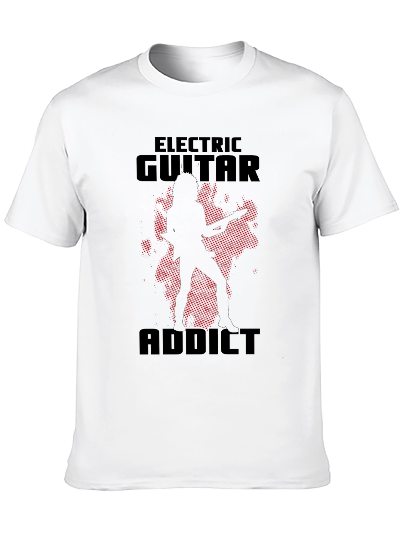 Electric Guitar Addict Graphic T-Shirt