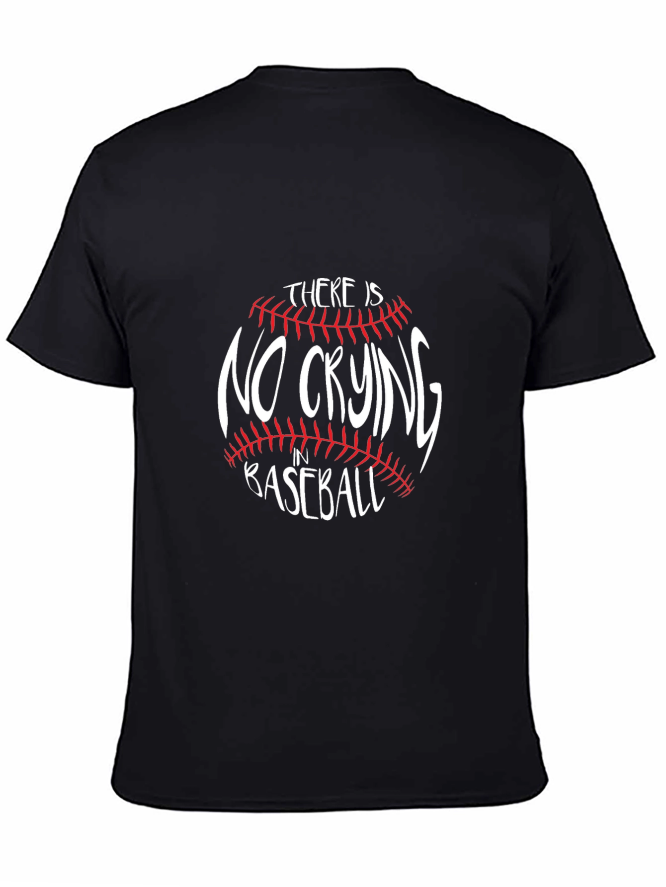 No Crying in Baseball Graphic T-Shirt