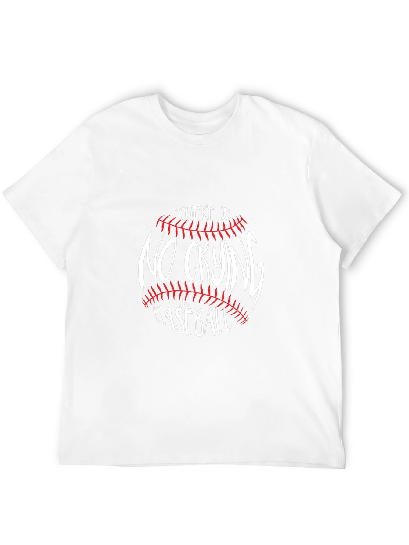 No Crying in Baseball Graphic T-Shirt