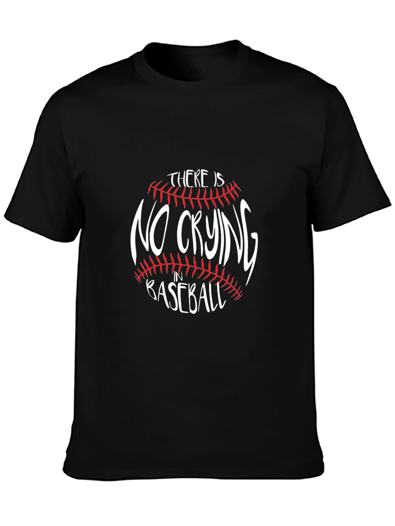 No Crying in Baseball Graphic T-Shirt