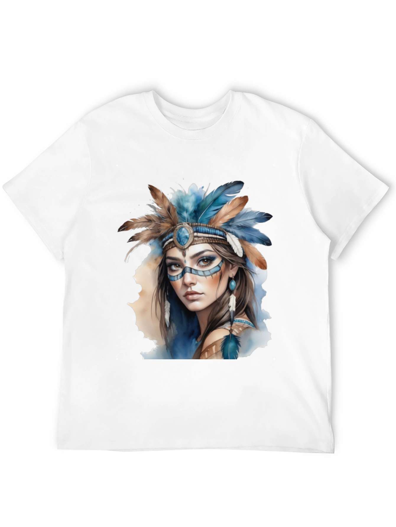 Native American Woman Graphic Tee