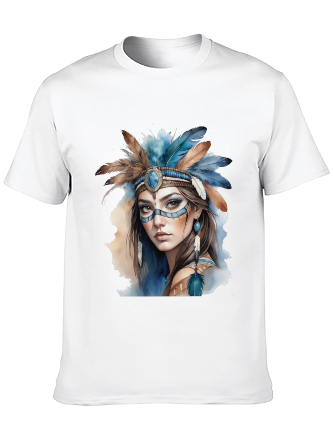 Native American Woman Graphic Tee