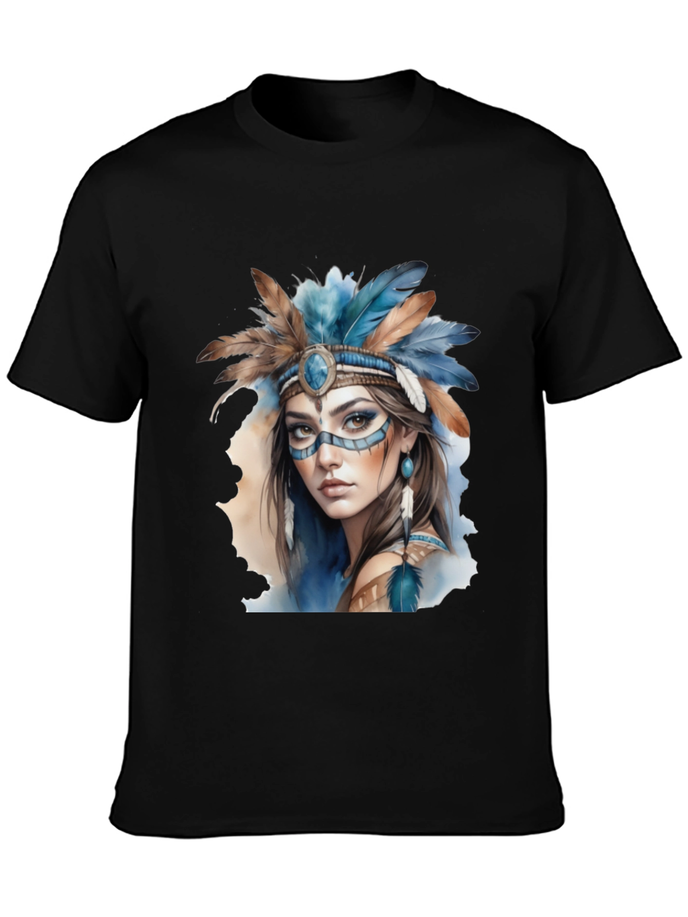 Native American Woman Graphic Tee