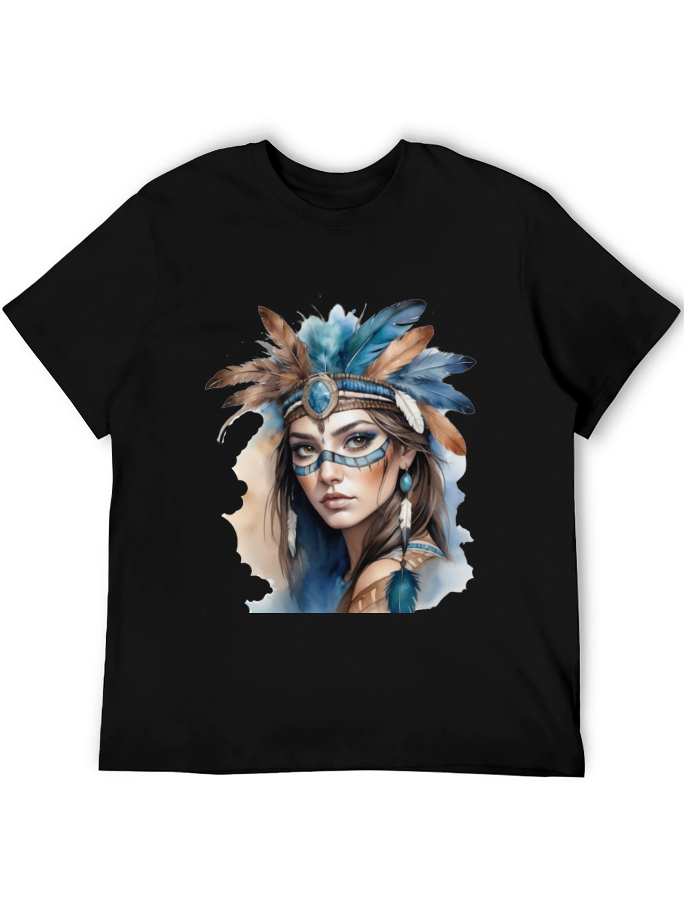 Native American Woman Graphic Tee