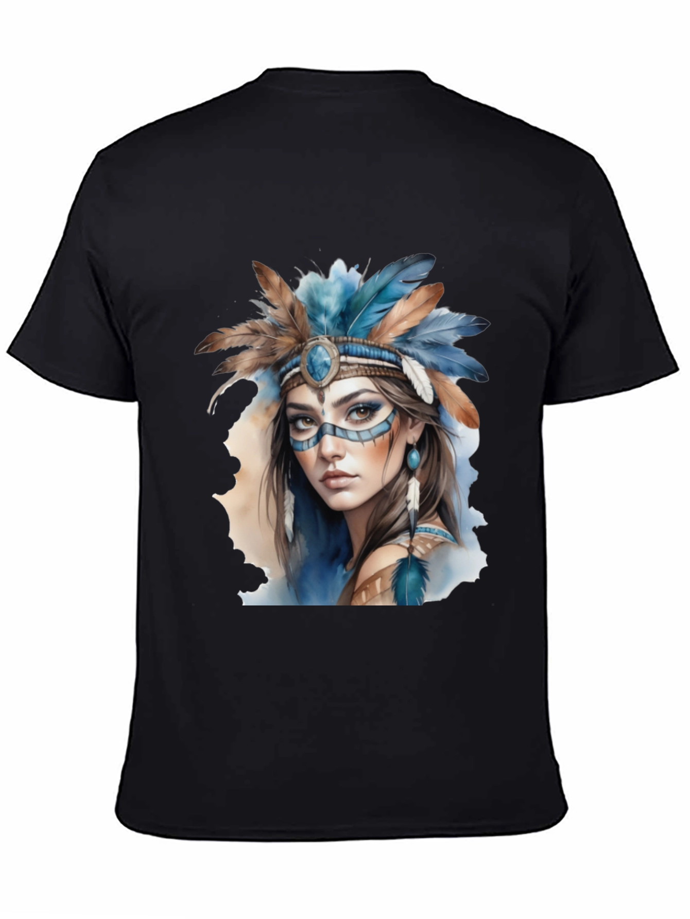 Native American Woman Graphic Tee