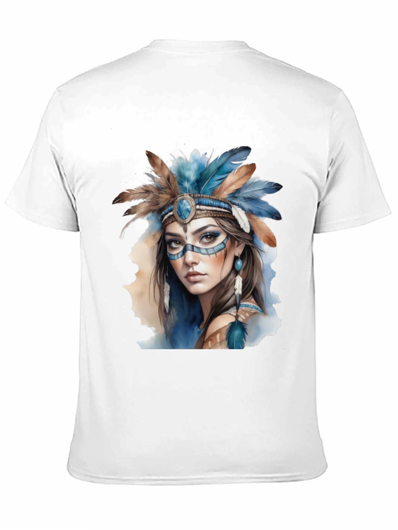 Native American Woman Graphic Tee
