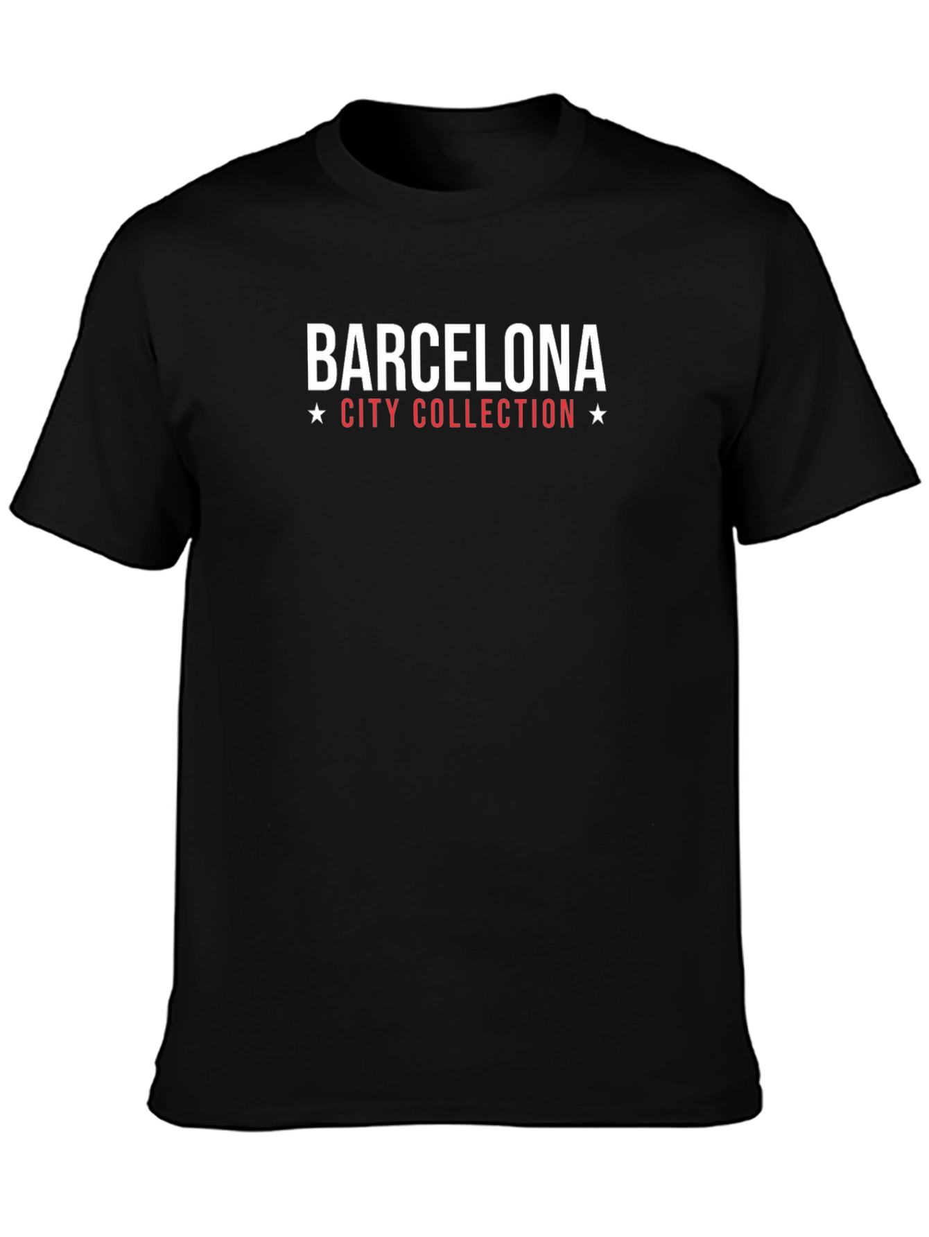 Barcelona City Collection Black T-Shirt