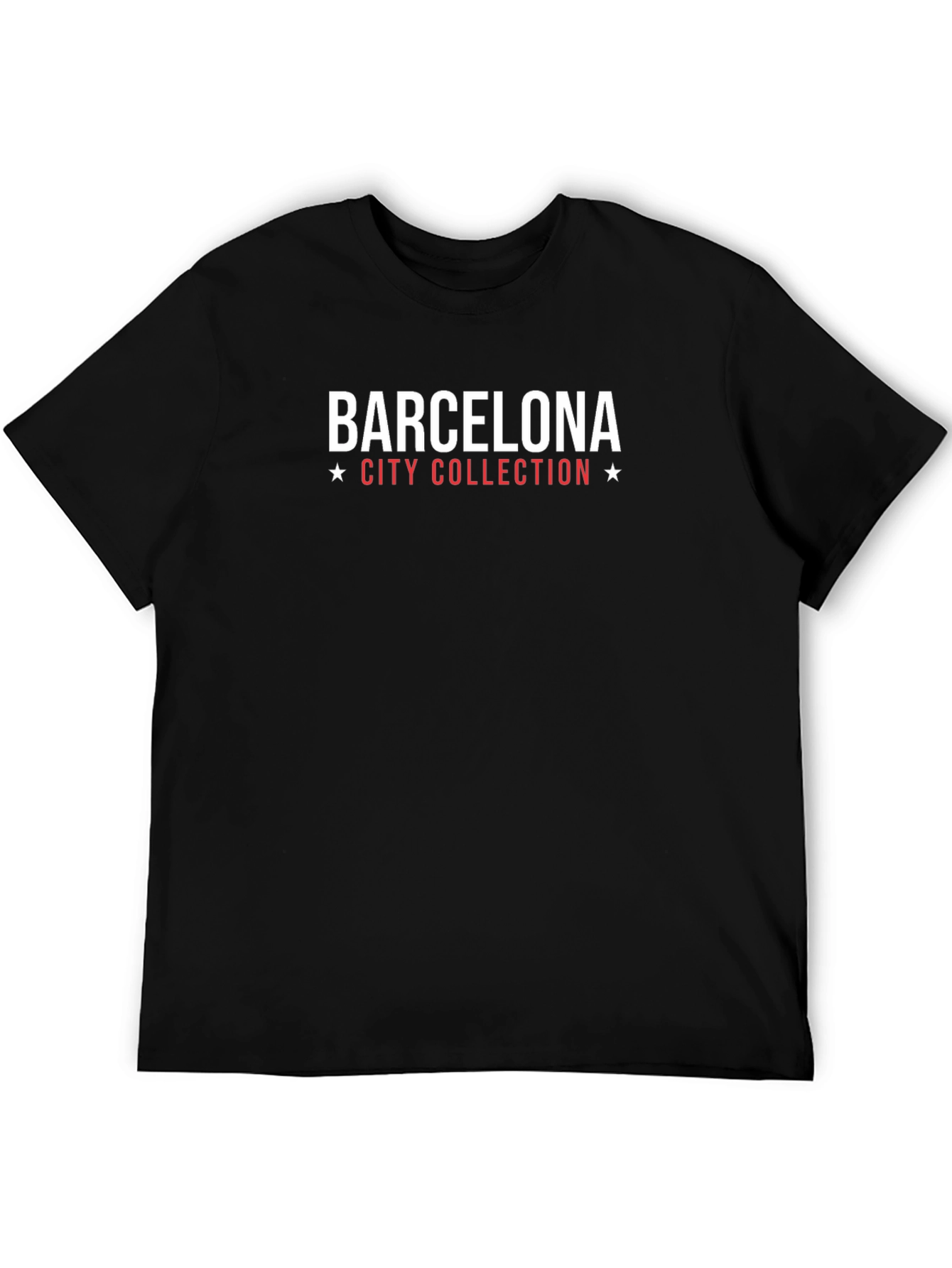 Barcelona City Collection Black T-Shirt