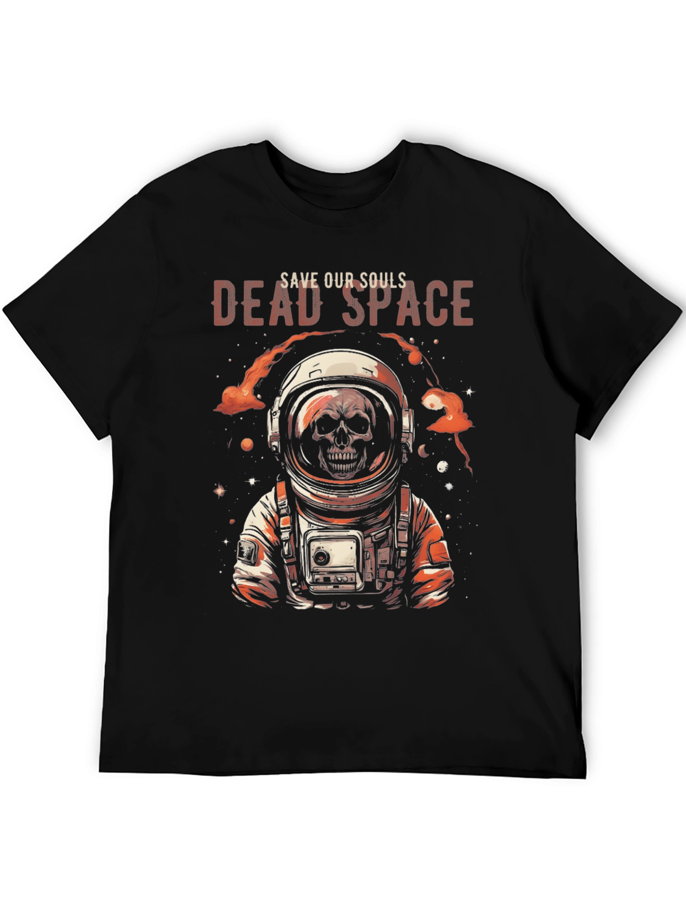 Dead Space Astronaut Skull T-Shirt