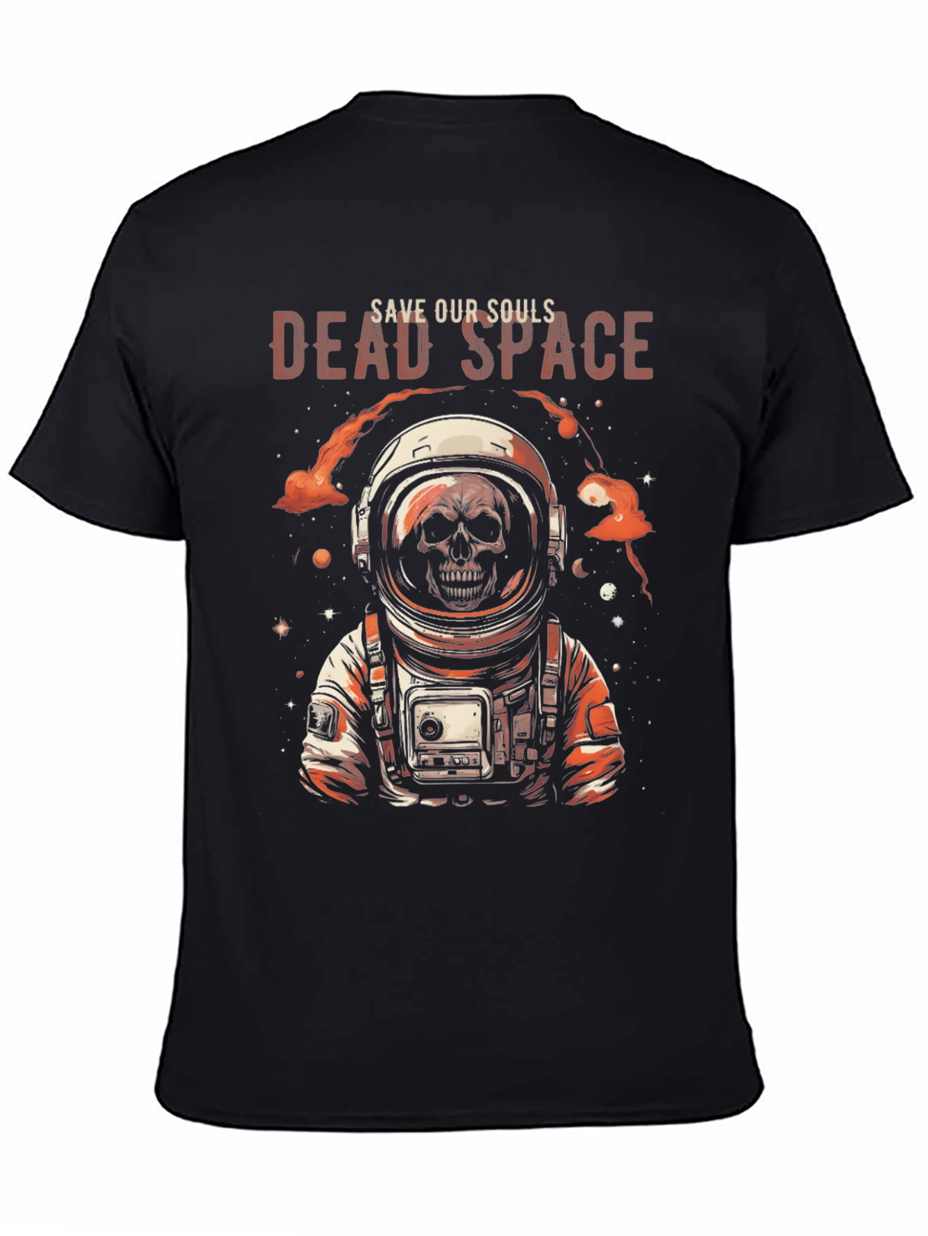 Dead Space Astronaut Skull T-Shirt