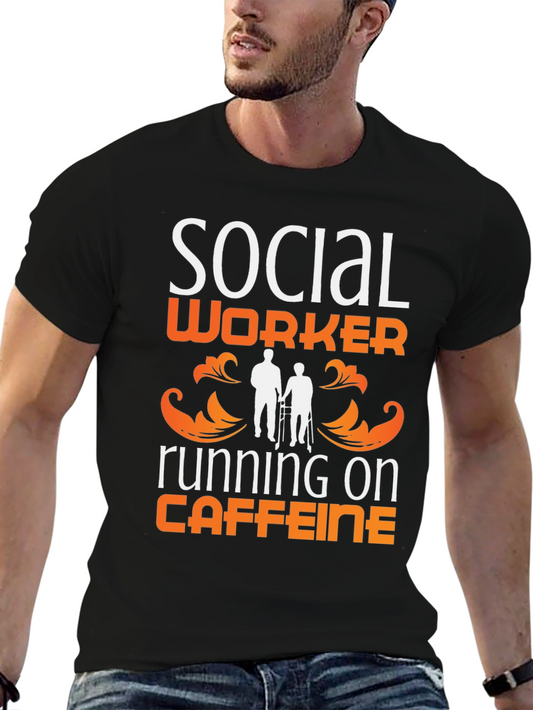 Social Worker Caffeine T-Shirt