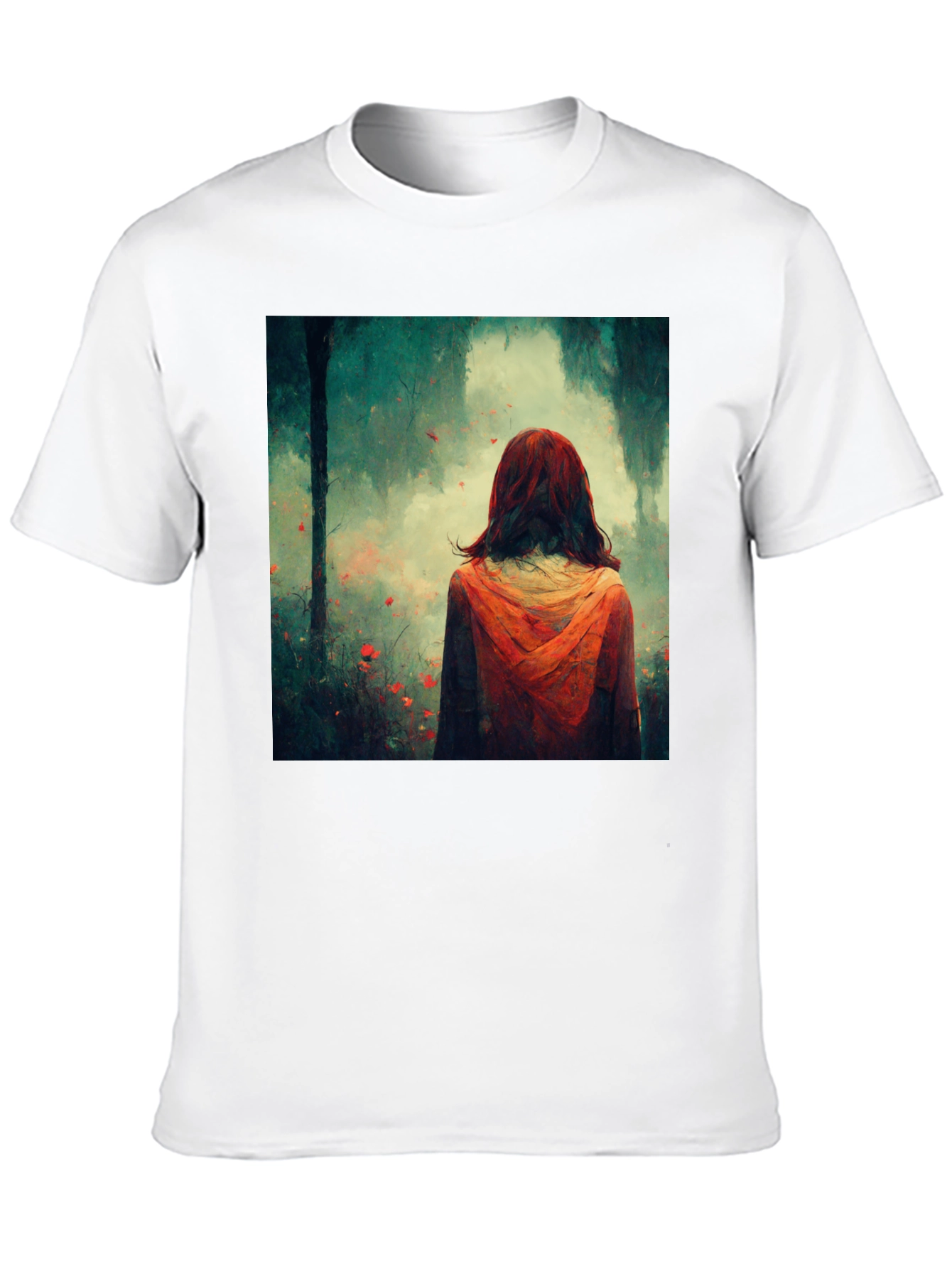 Artistic Forest Wanderer Graphic Tee