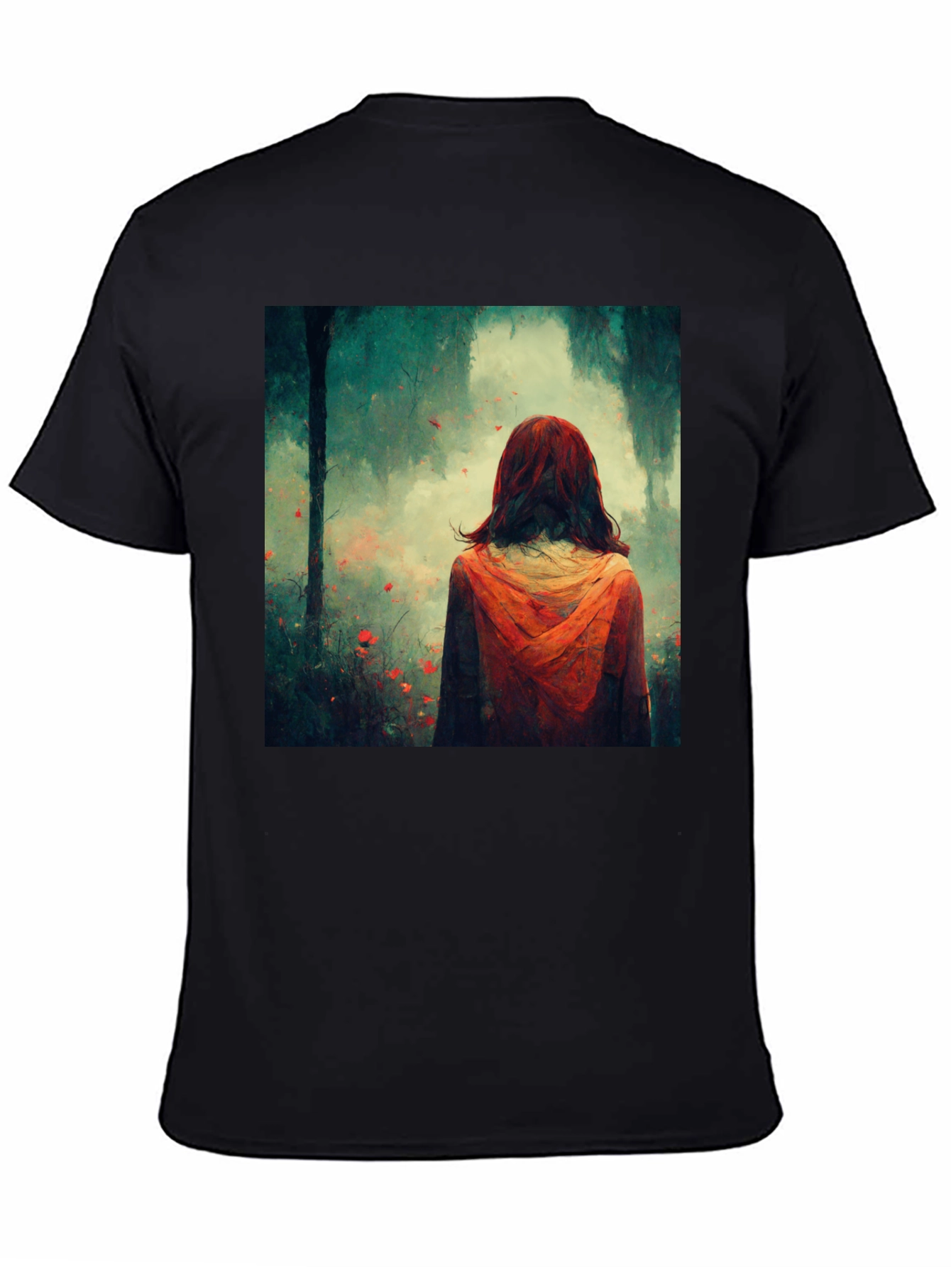 Artistic Forest Wanderer Graphic Tee