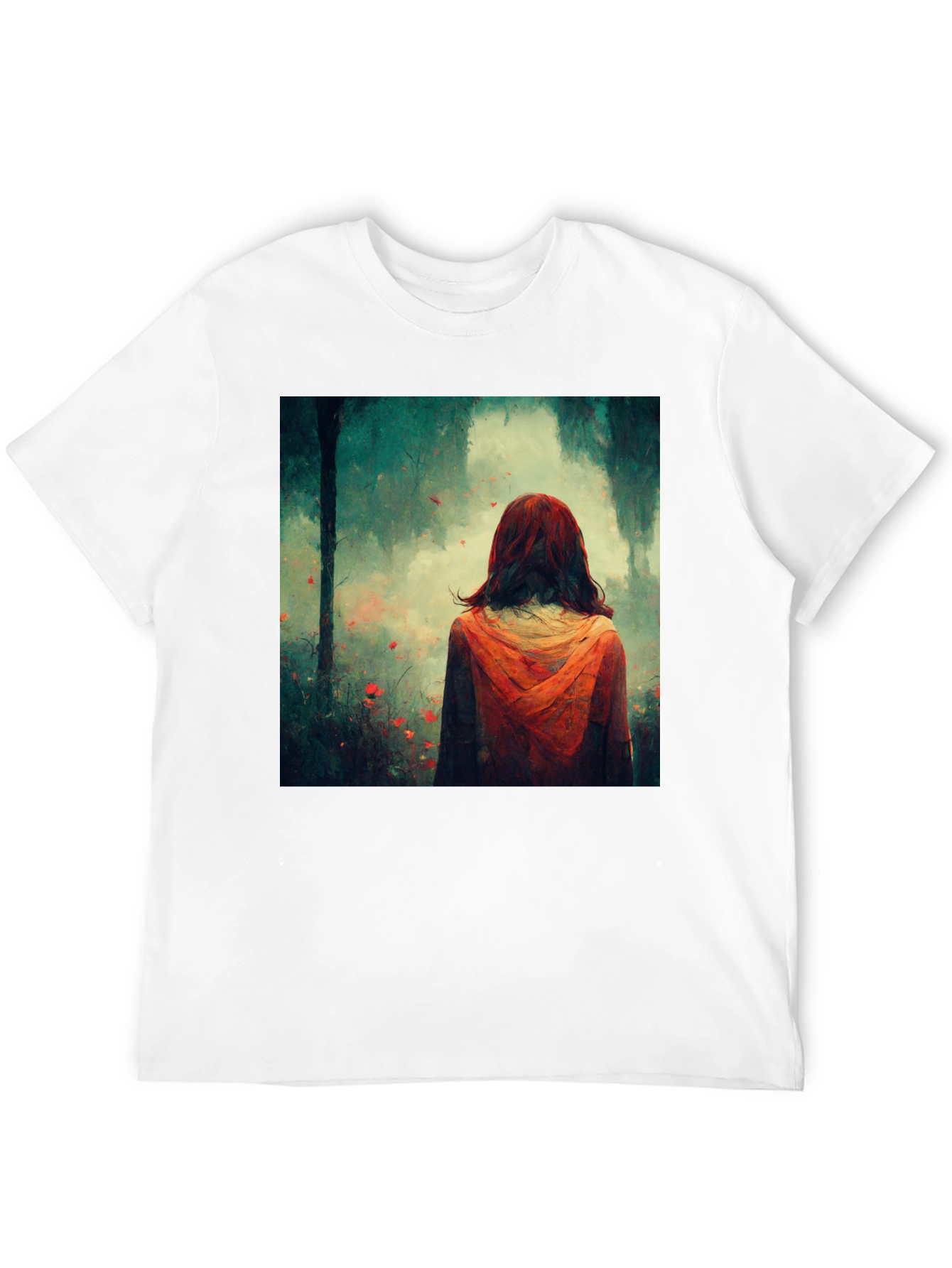 Artistic Forest Wanderer Graphic Tee