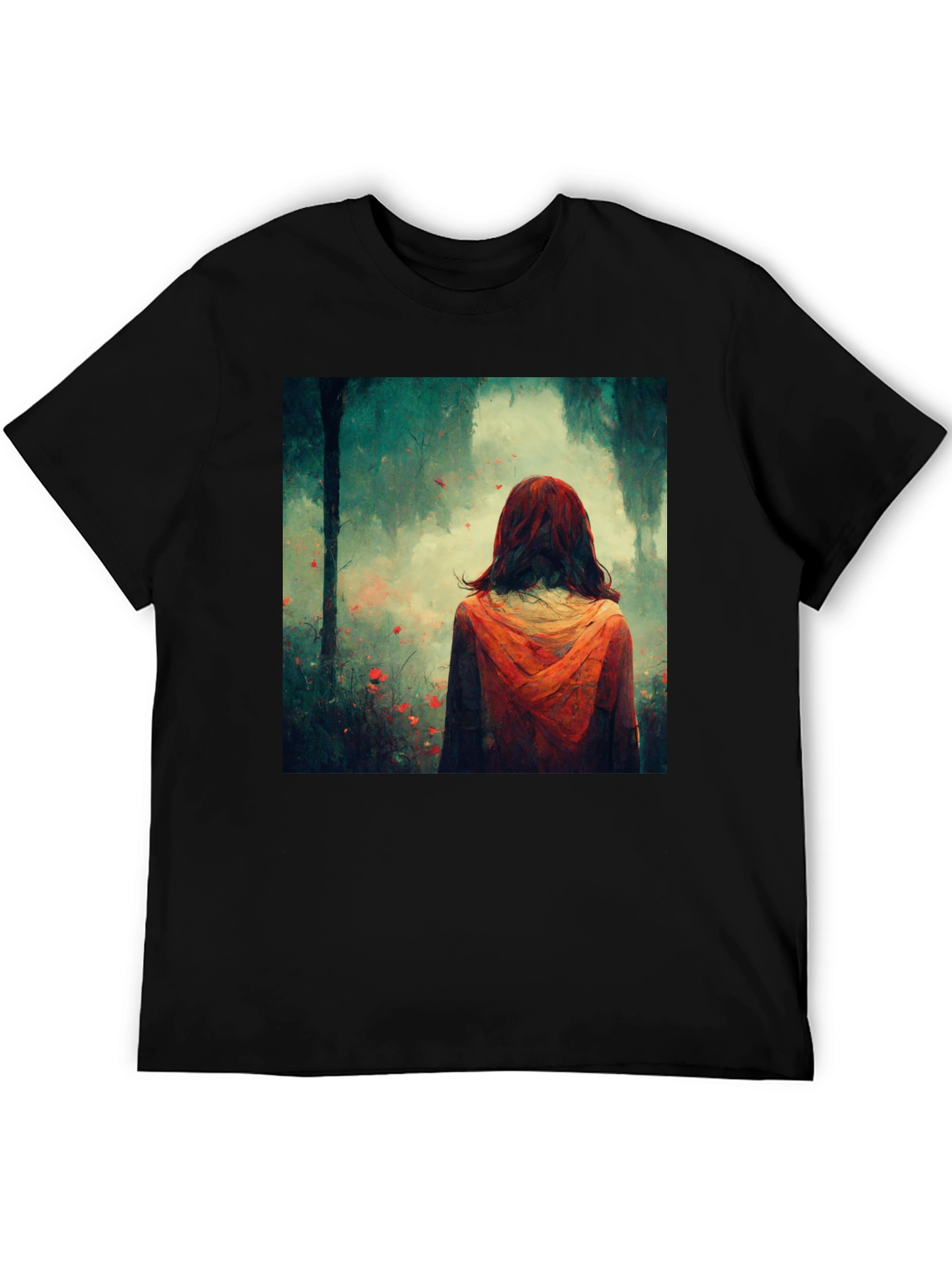 Artistic Forest Wanderer Graphic Tee