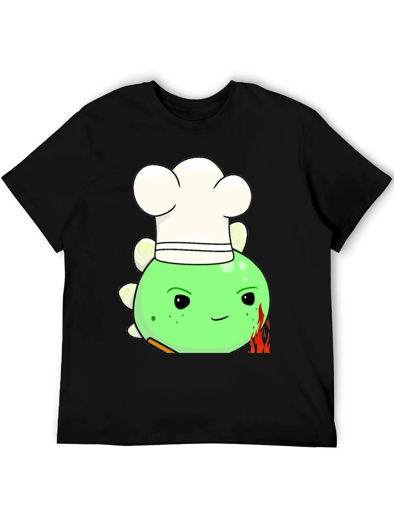 Chef Dino T-Shirt - Funny Cartoon Tee