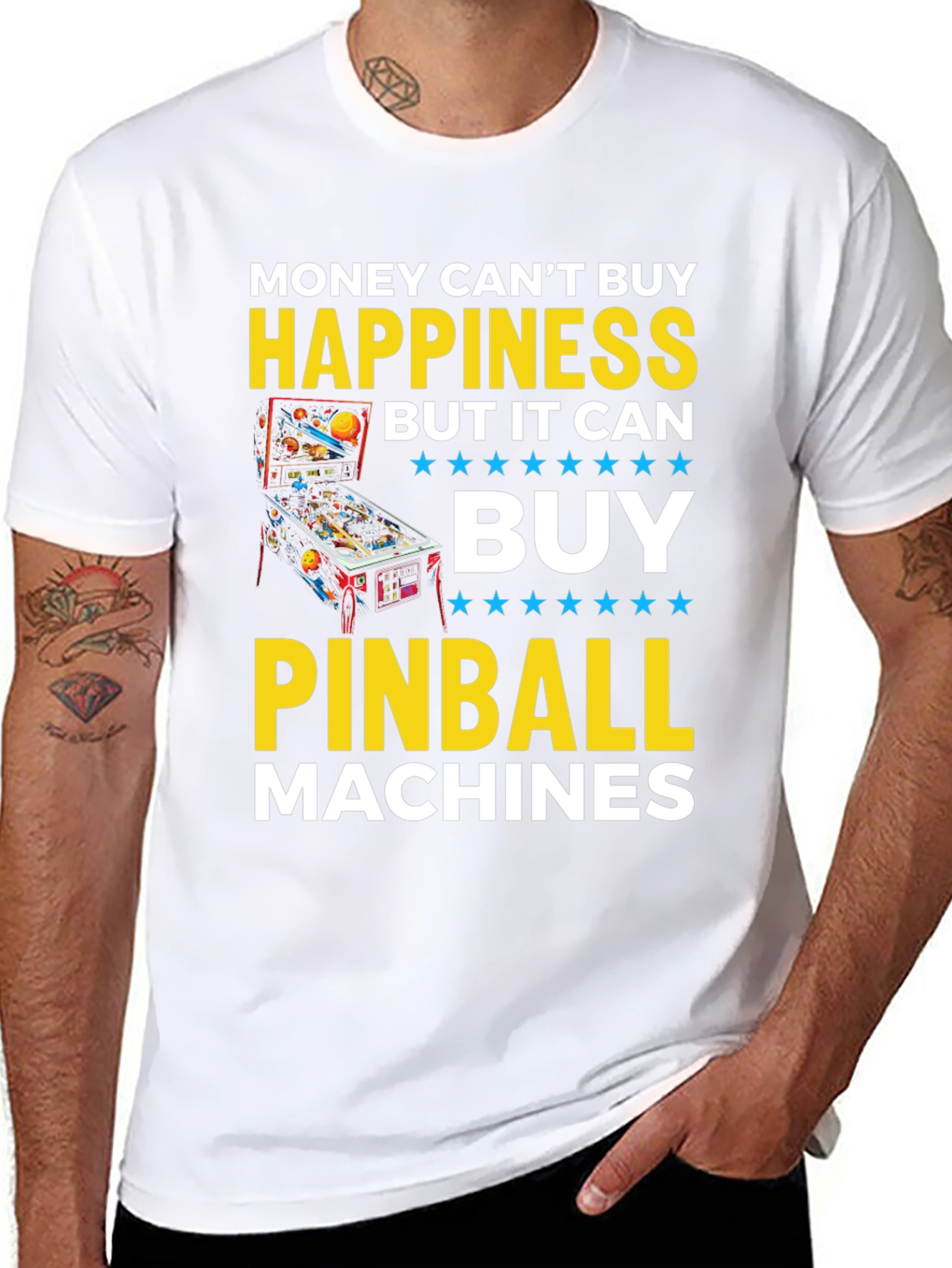 Funny Pinball Machine Lover T-Shirt