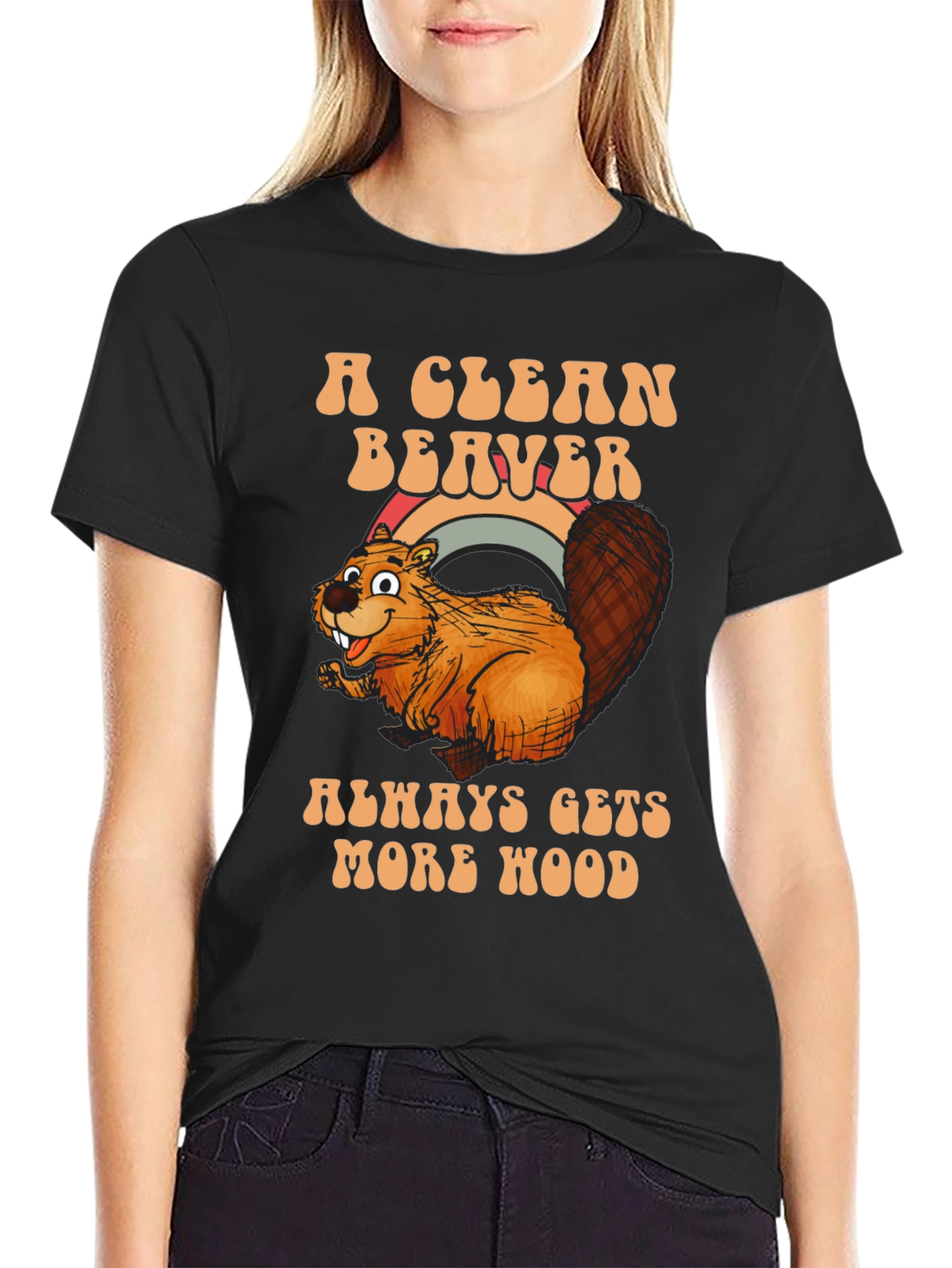 A Clean Beaver Gets More Wood T-Shirt