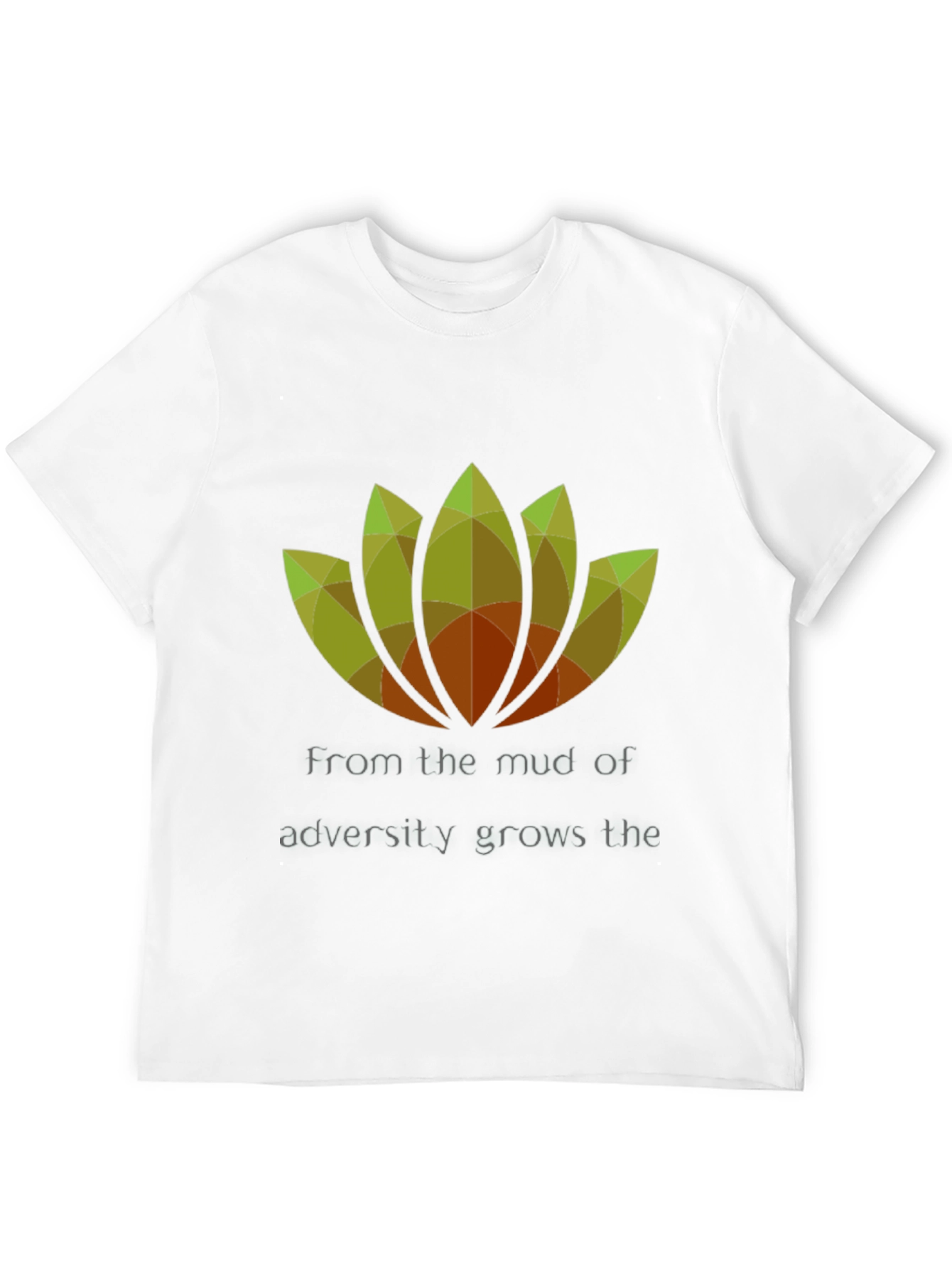 Resilient Lotus Graphic Tee - Black