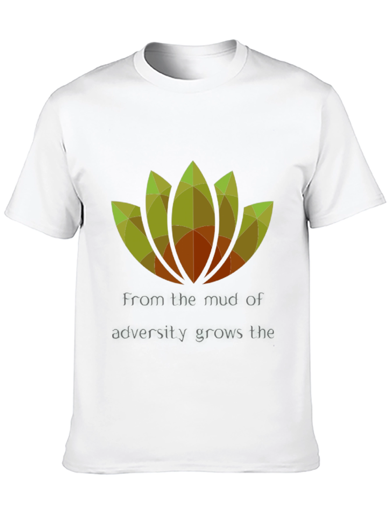 Resilient Lotus Graphic Tee - Black