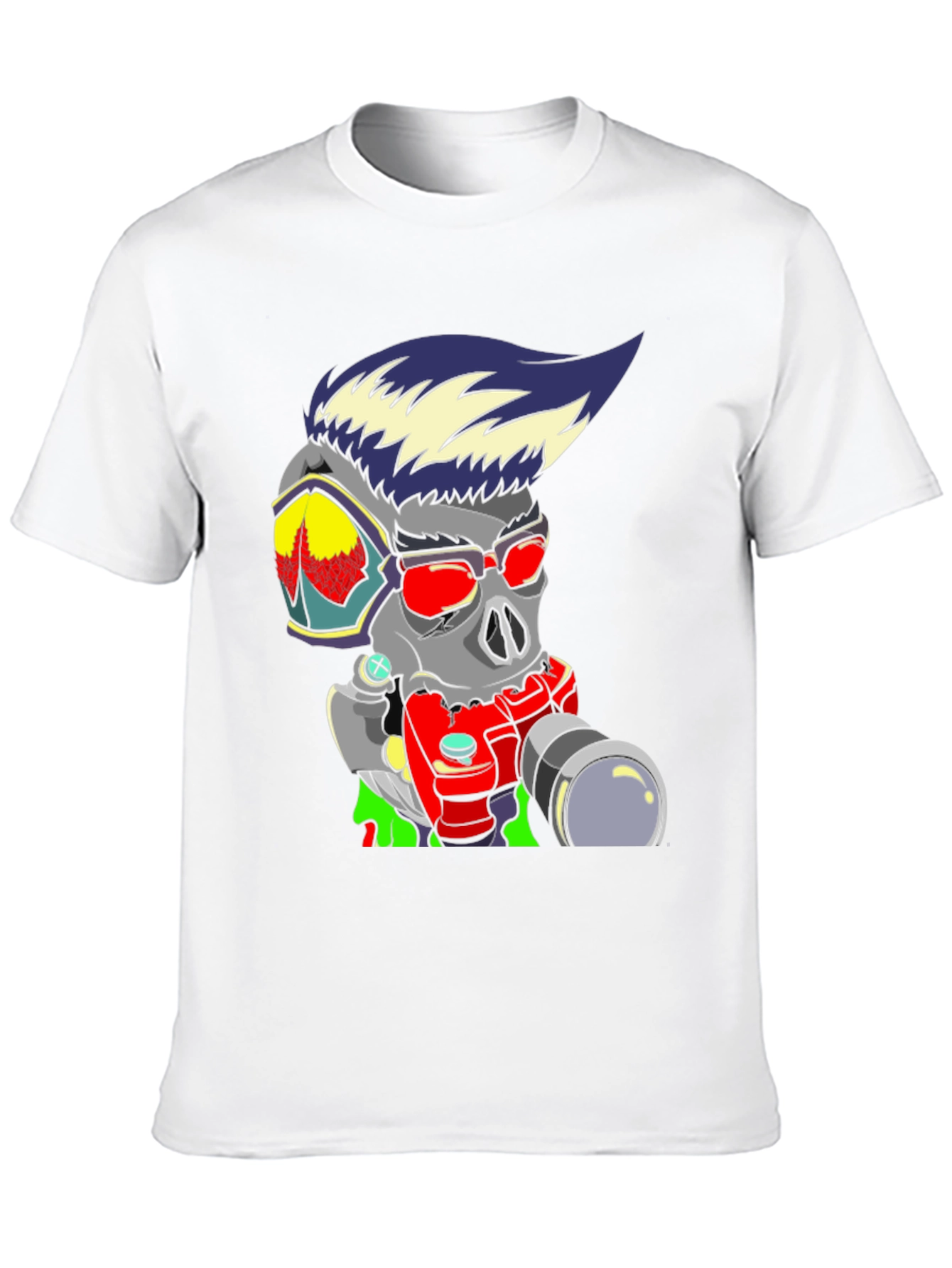 Skull Photographer Graphic Tee - Cool & Edgy Design