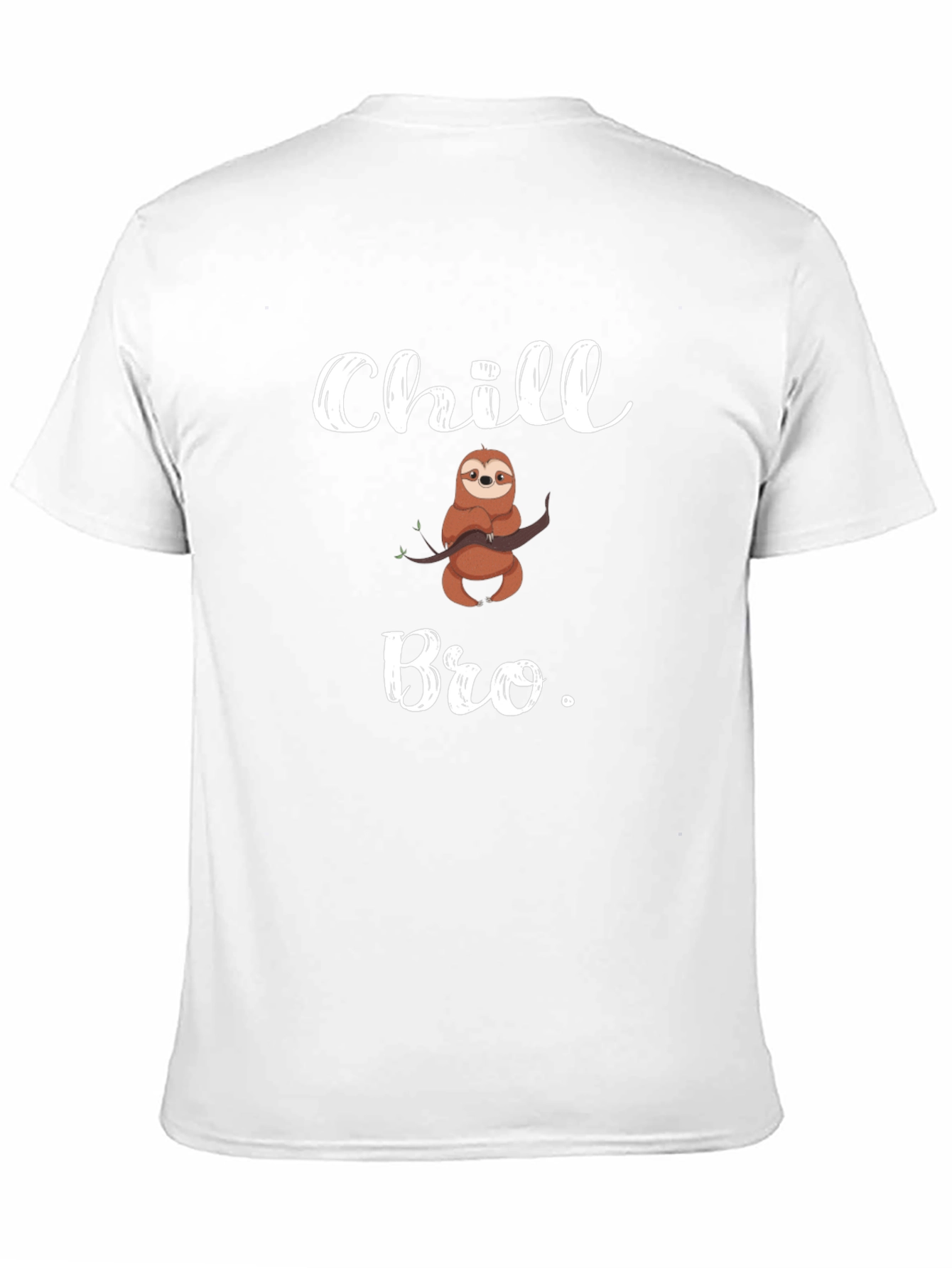 Chill Bro Sloth Graphic Tee - Relaxed Vibe