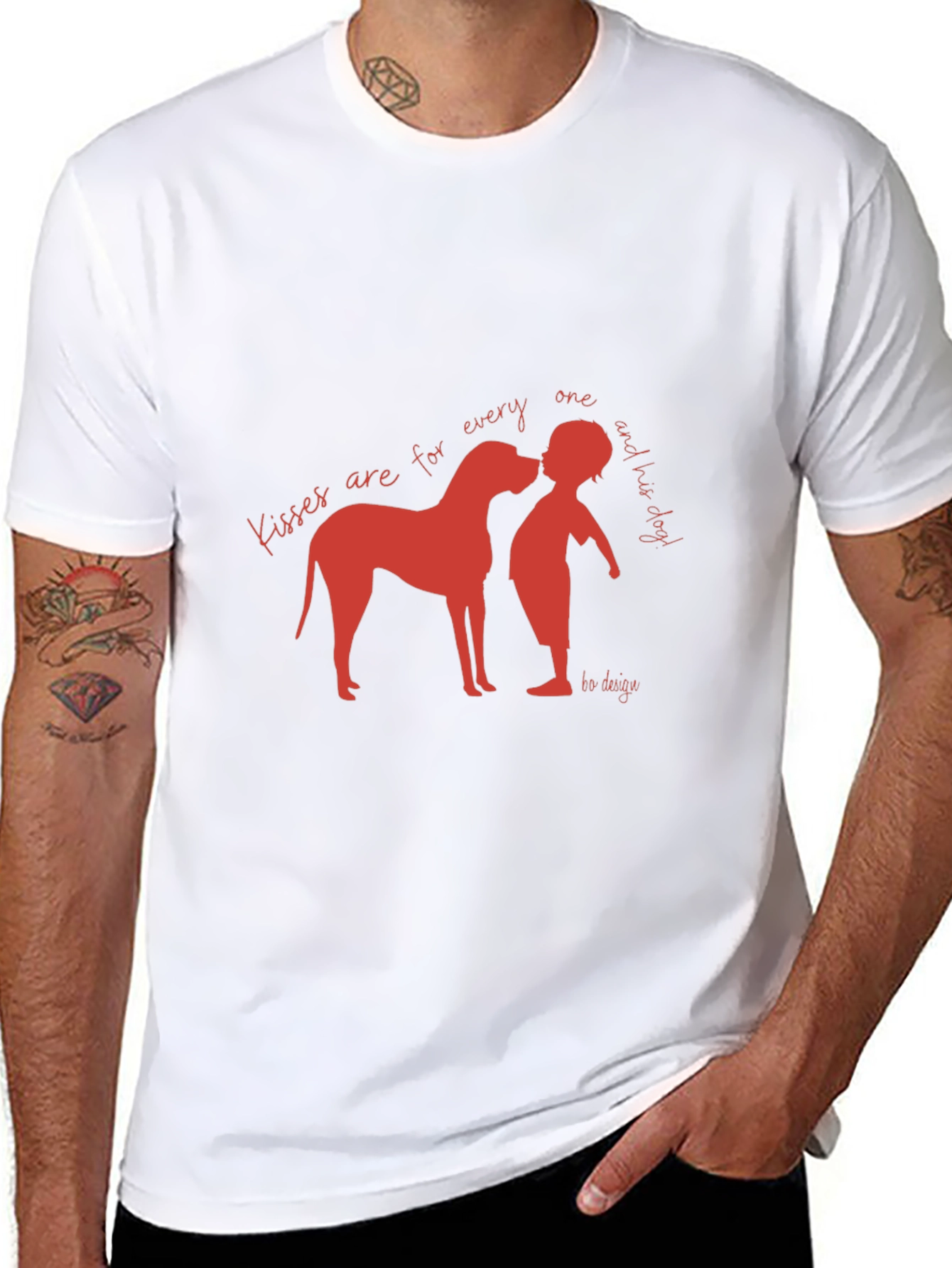 Kisses are for Everyone Dog T-Shirt