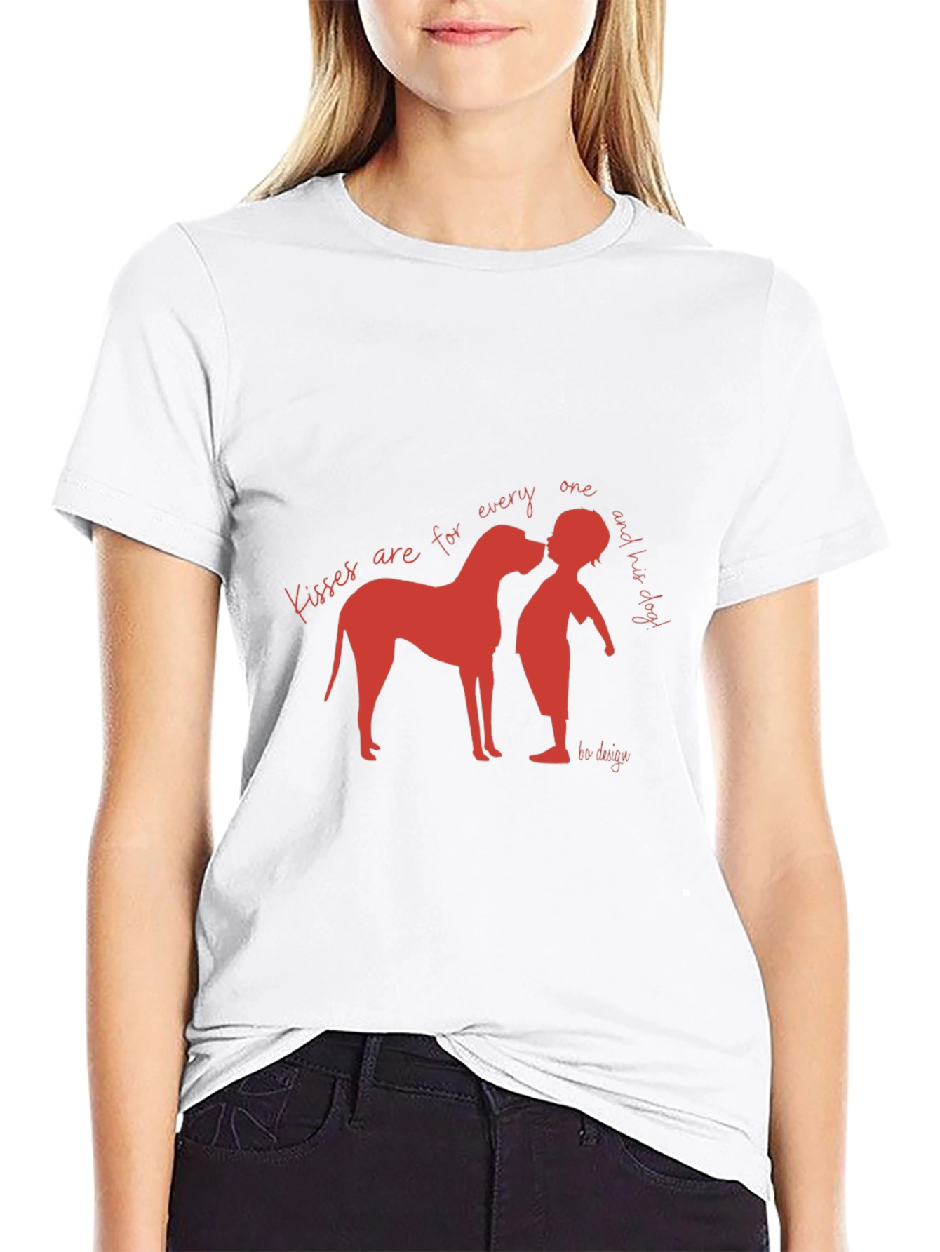 Kisses are for Everyone Dog T-Shirt