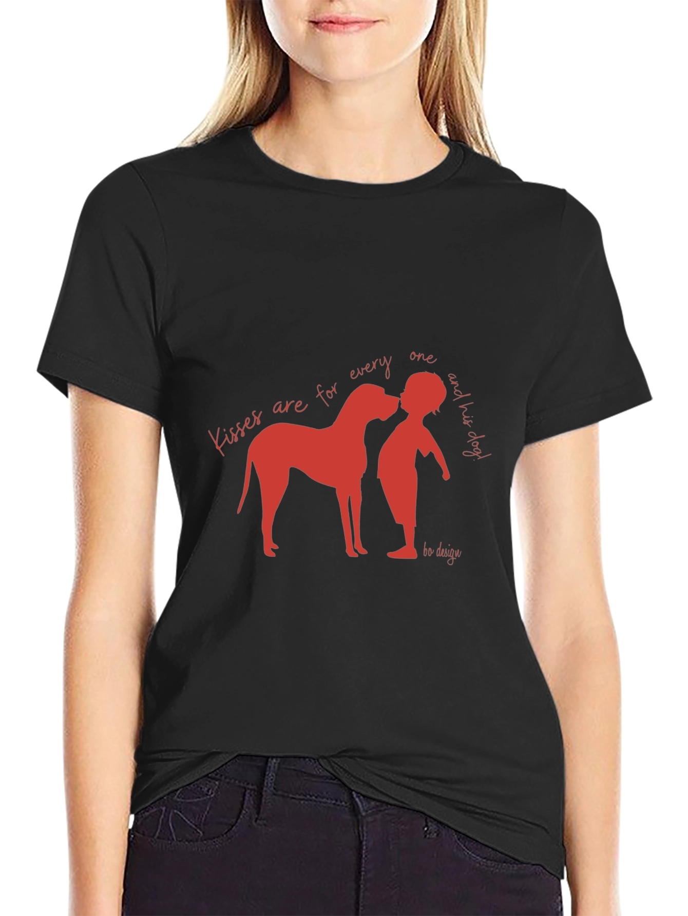 Kisses are for Everyone Dog T-Shirt
