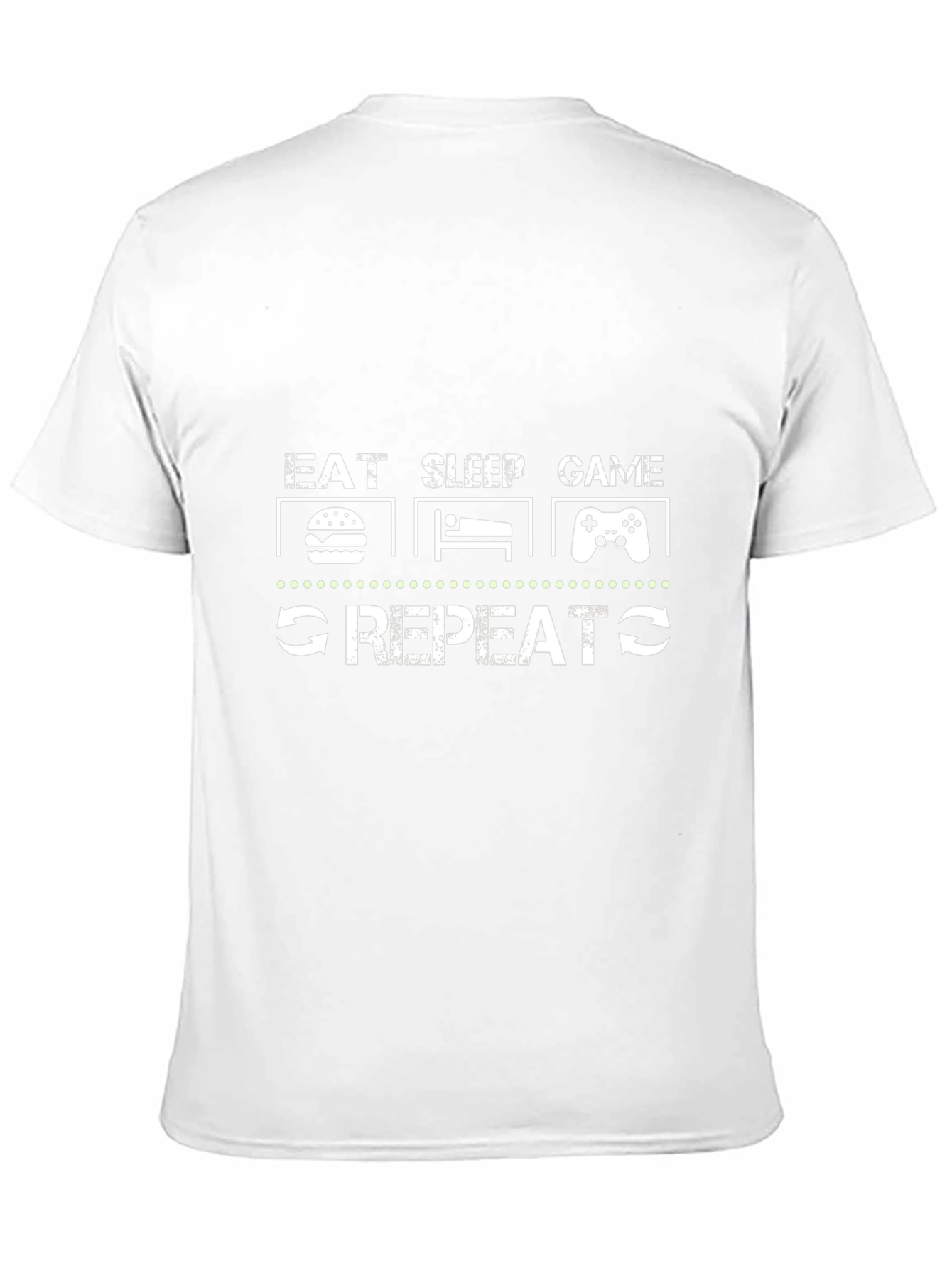 Eat Sleep Game Repeat T-Shirt - Gamer Life Tee