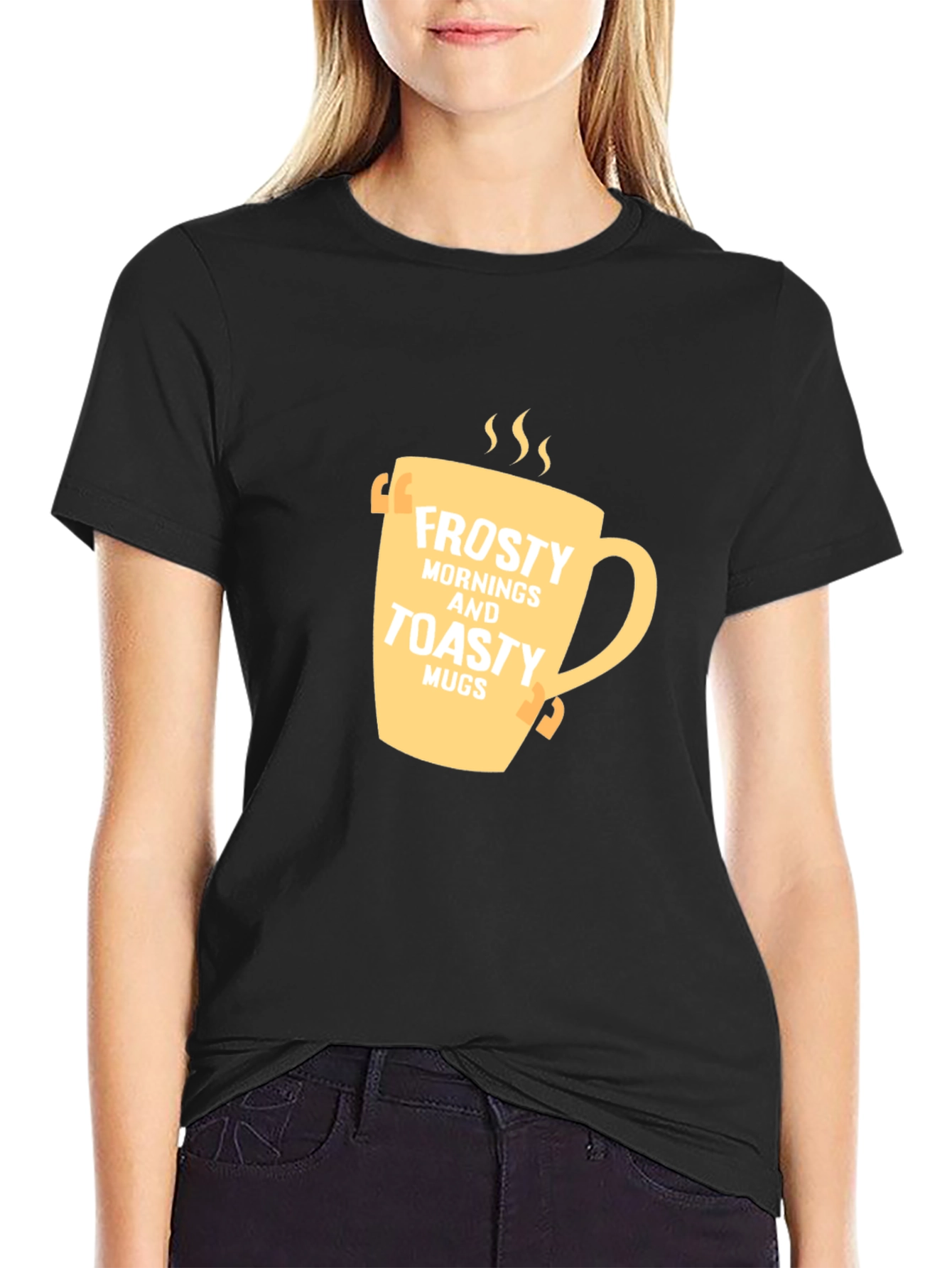 Frosty Mornings & Toasty Mugs Graphic Tee