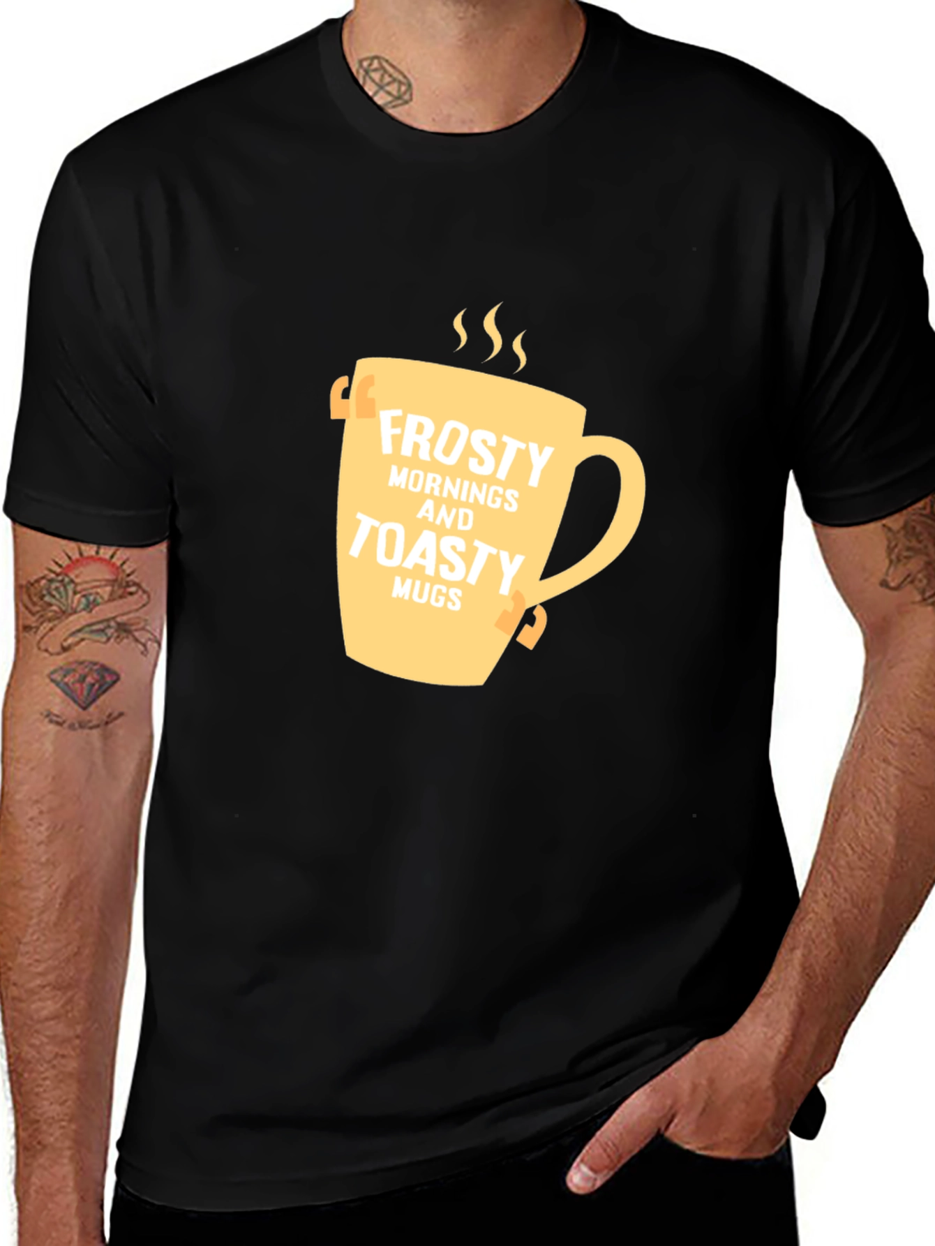 Frosty Mornings & Toasty Mugs Graphic Tee