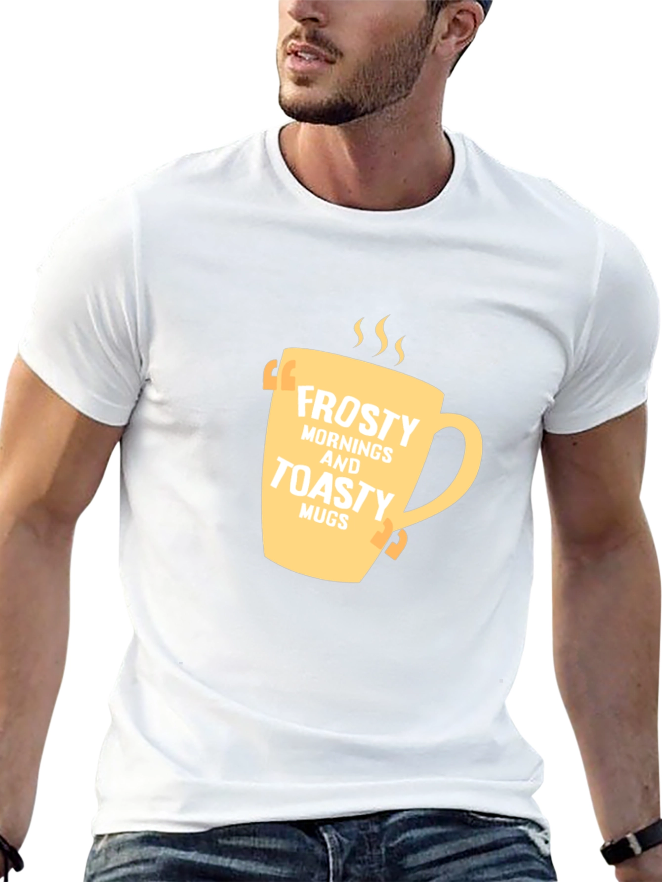 Frosty Mornings & Toasty Mugs Graphic Tee